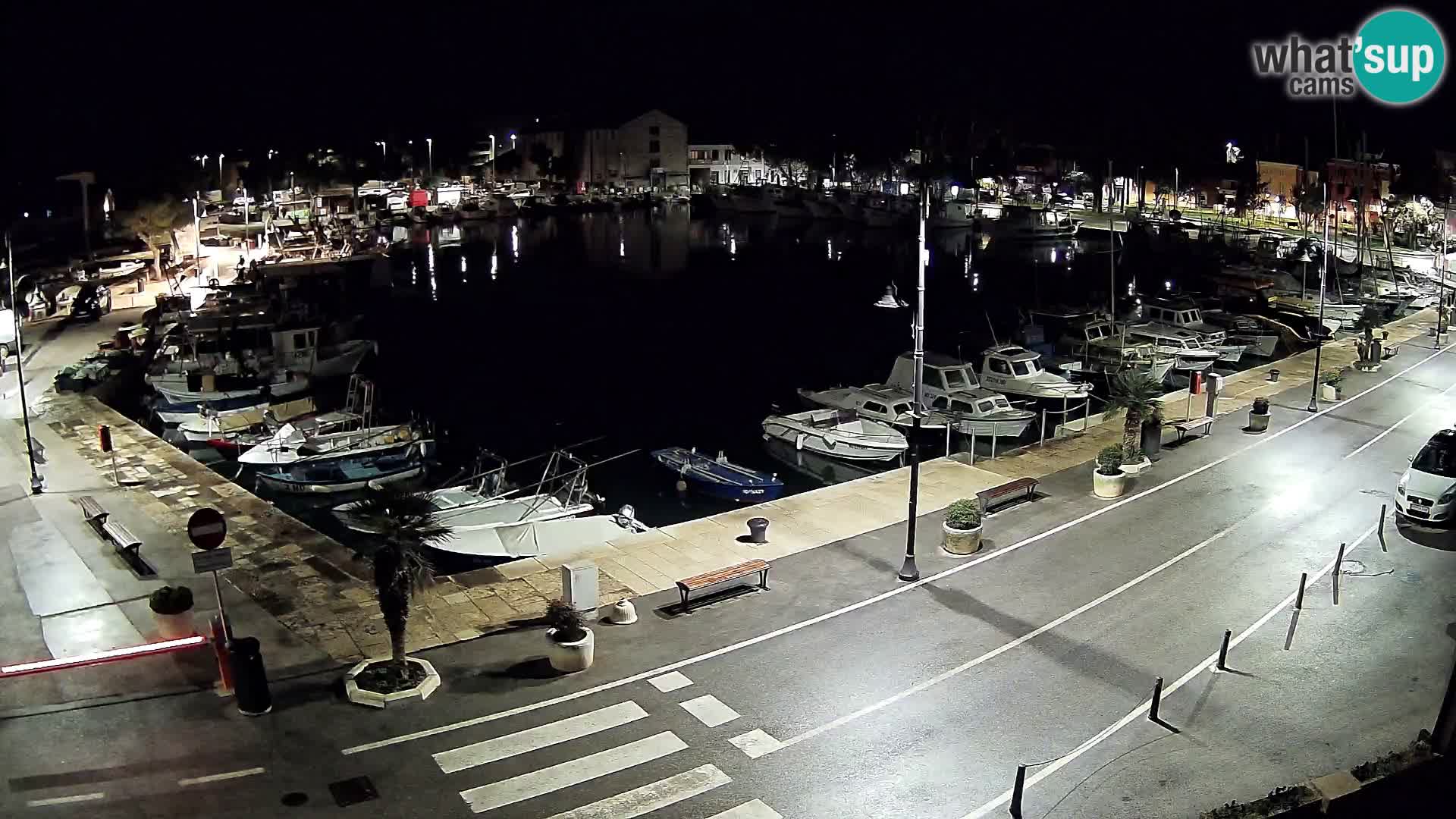 Novigrad webcam Mandrač | alten Hafen – Istrien