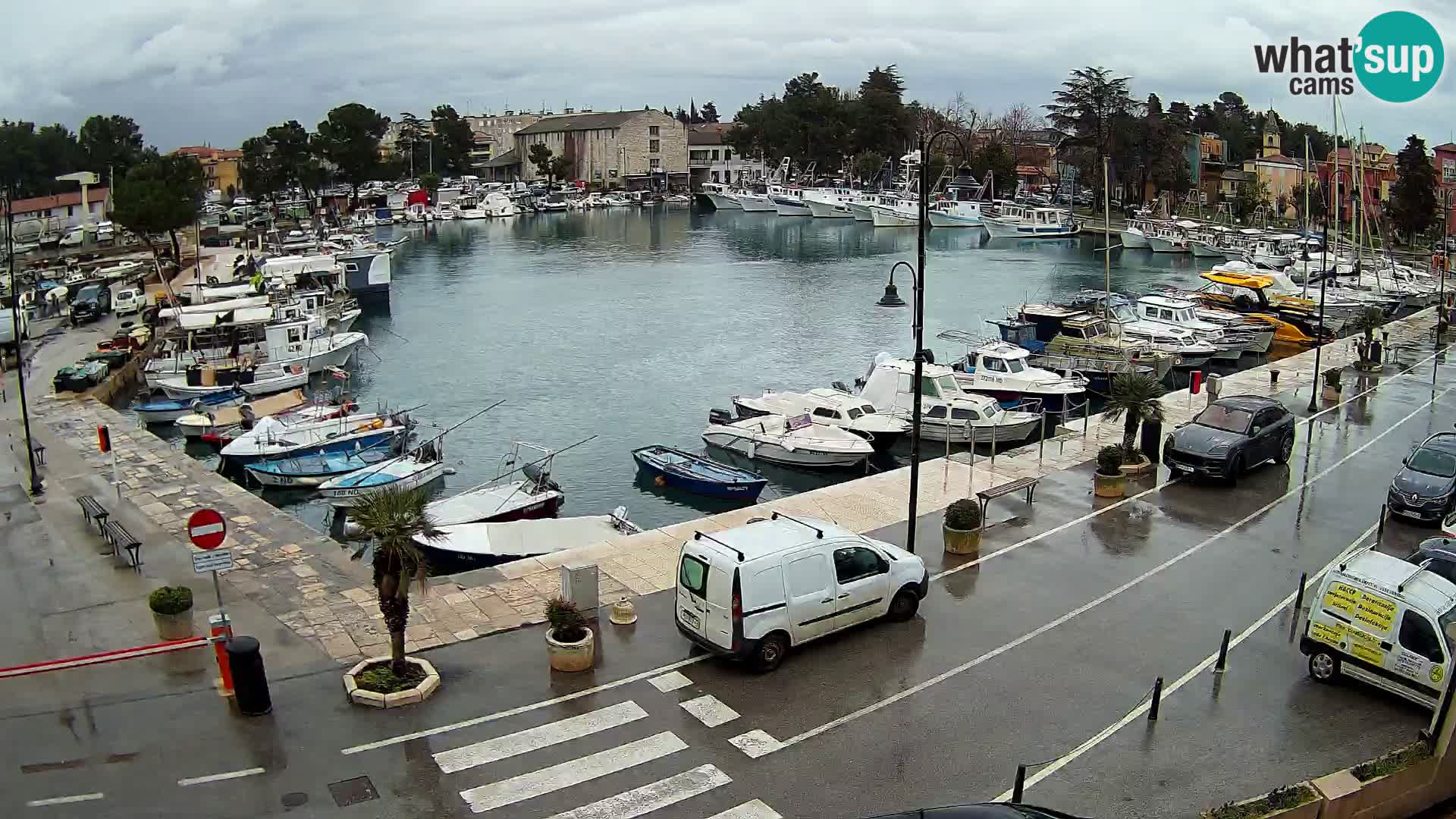 Novigrad webcam Mandrač | old marina – Istria