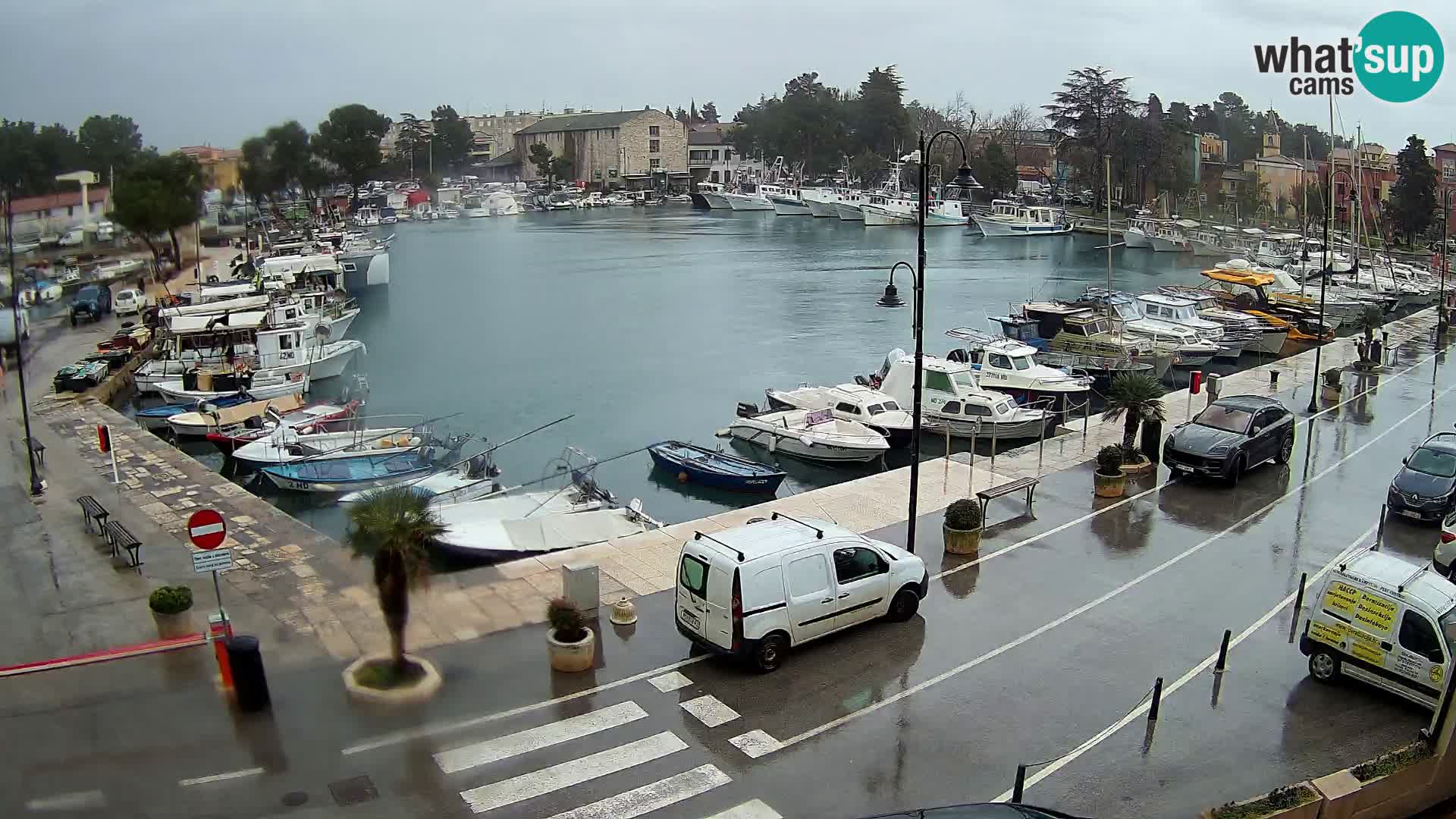 Novigrad webcam Mandrač | old marina – Istria