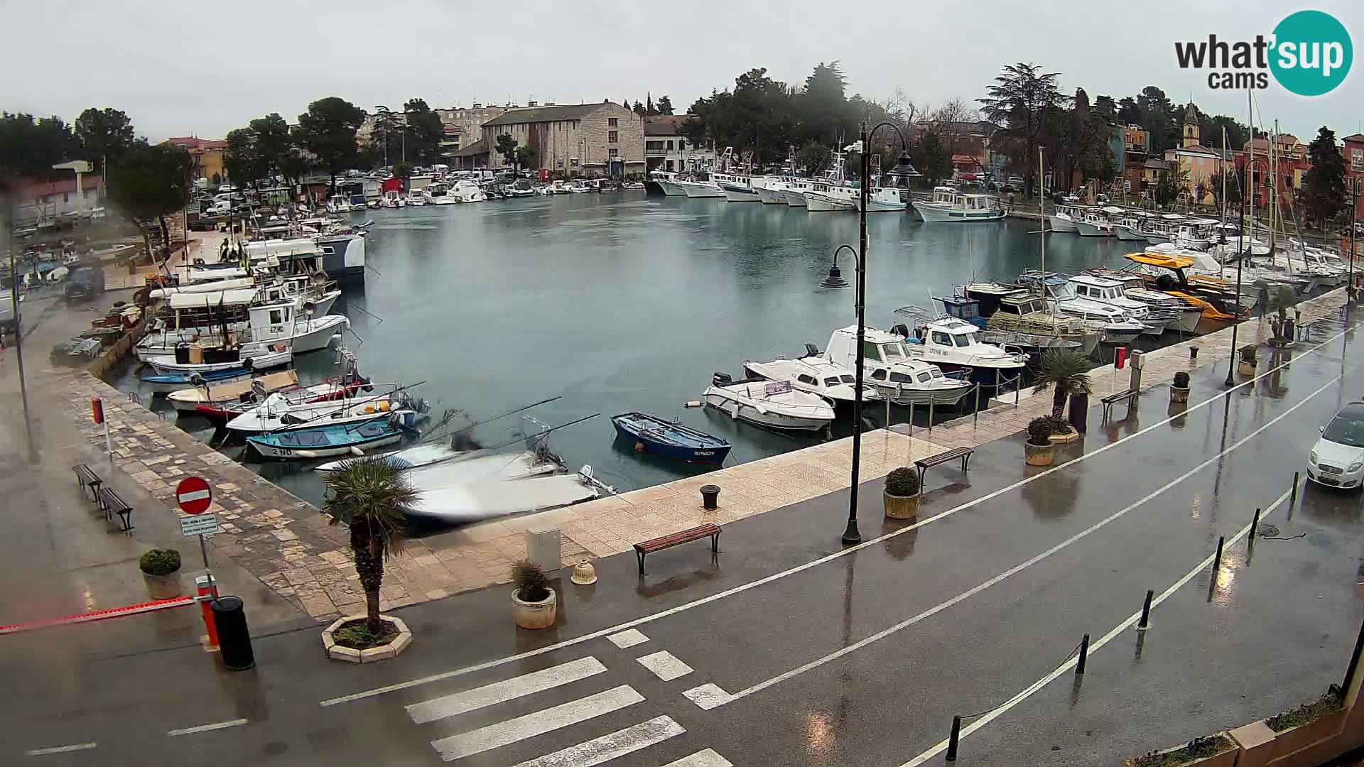 Novigrad webcam Mandrač | old marina – Istria