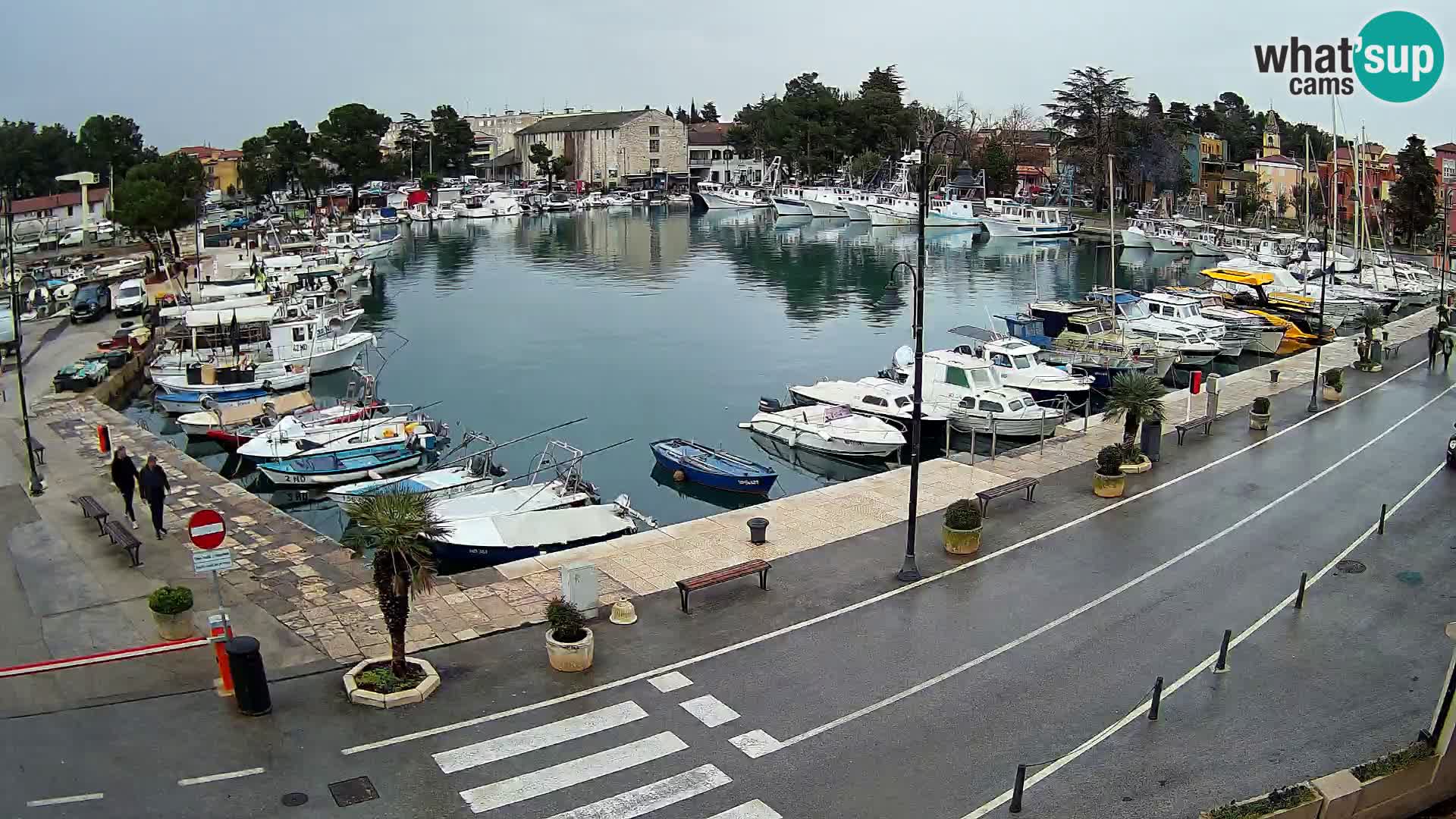 Novigrad webcam Mandrač | old marina – Istria