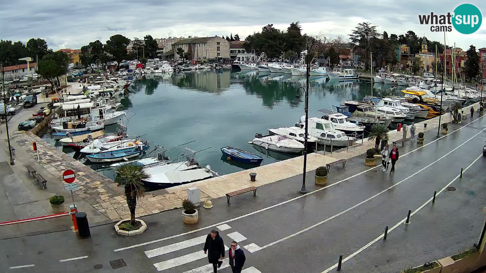 Novigrad webcam Mandrač | old marina – Istria