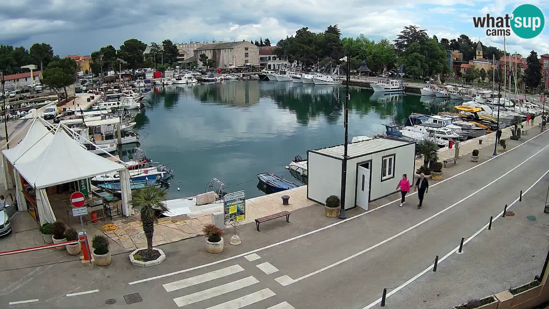 Novigrad webcam Mandrač | old marina – Istria