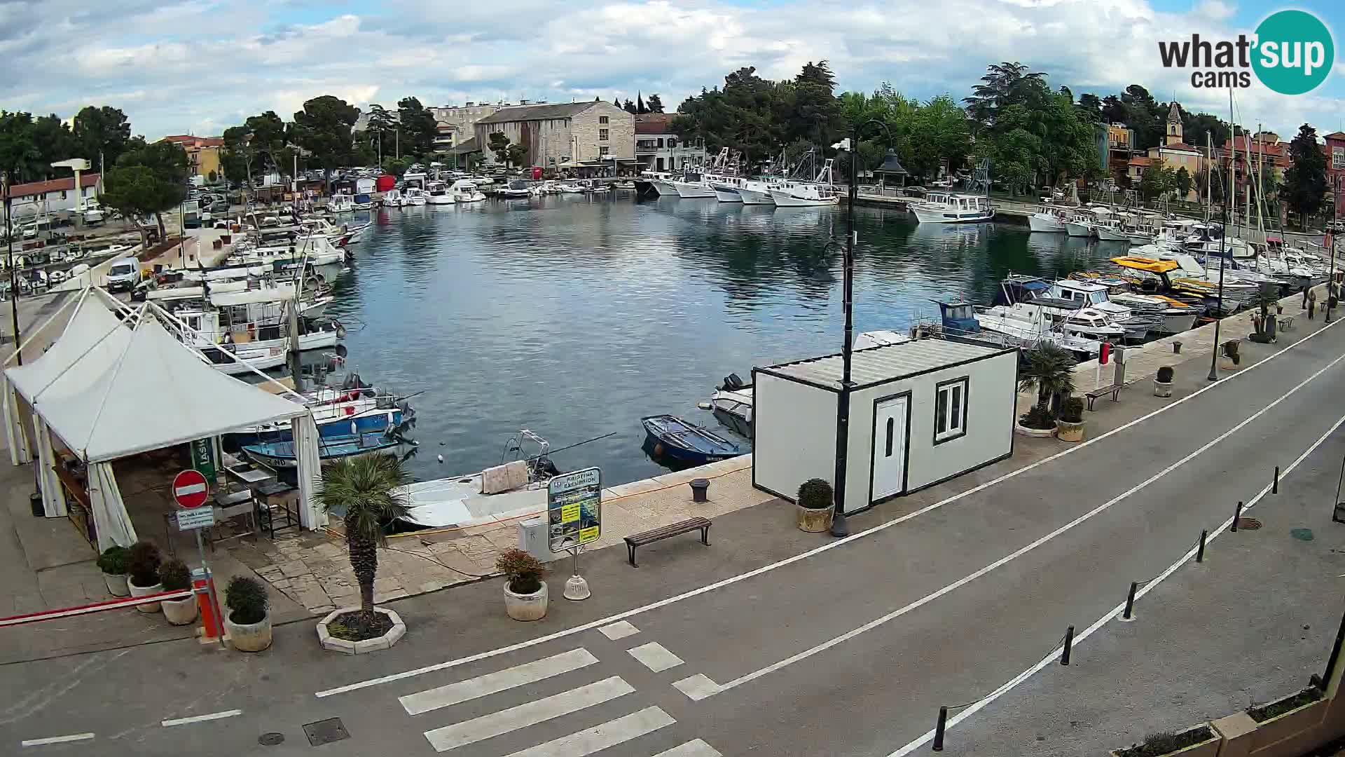 Novigrad webcam Mandrač | old marina – Istria