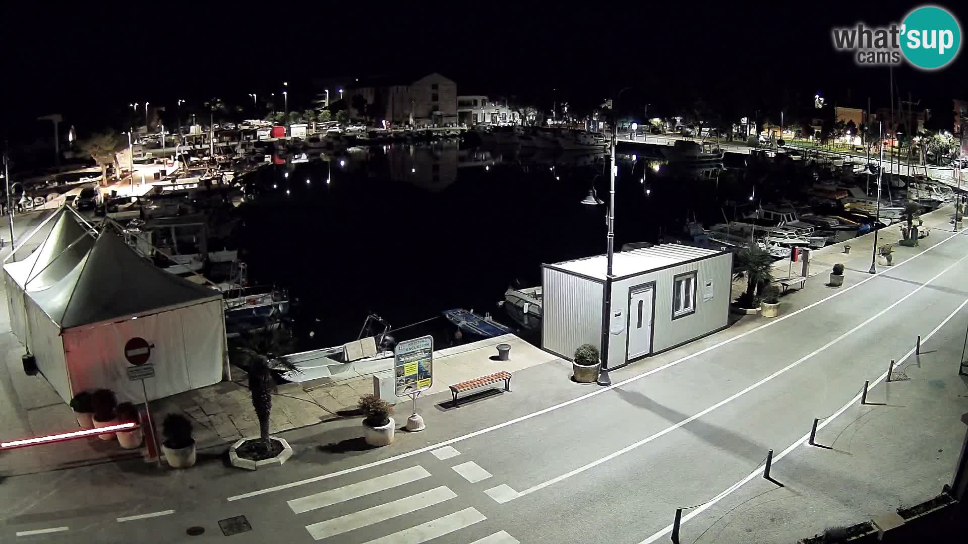 Novigrad webcam Mandrač | old marina – Istria