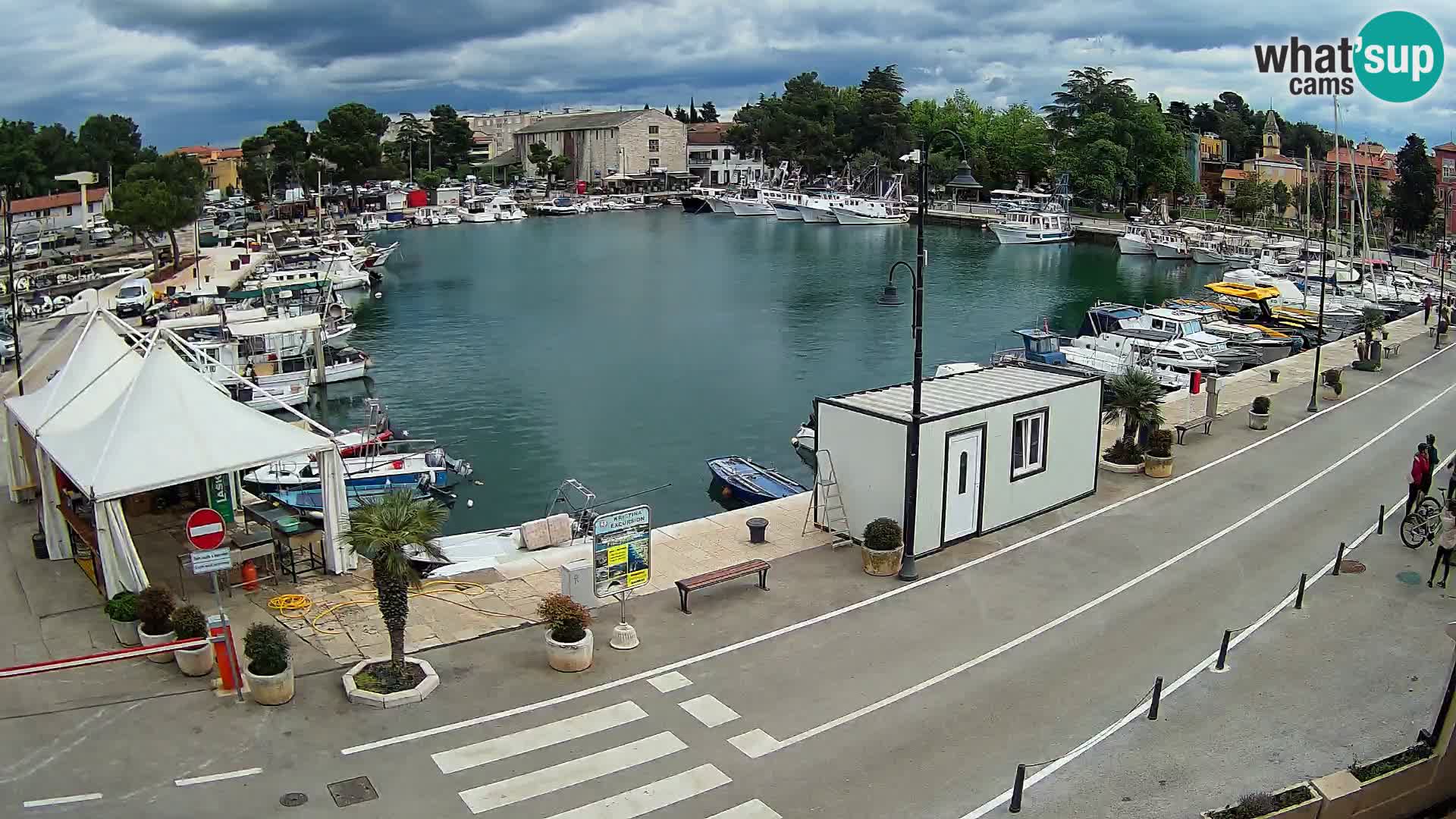 Novigrad webcam Mandrač | old marina – Istria