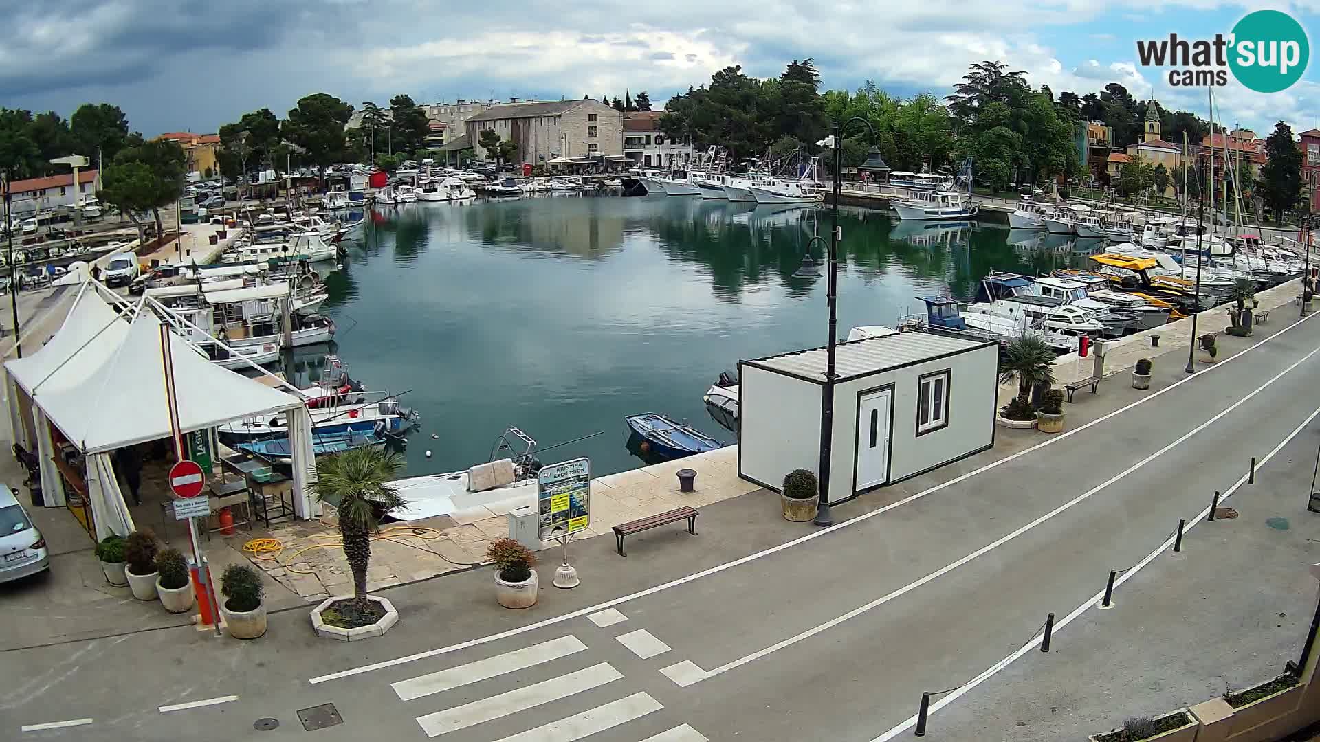 Novigrad webcam Mandrač | old marina – Istria