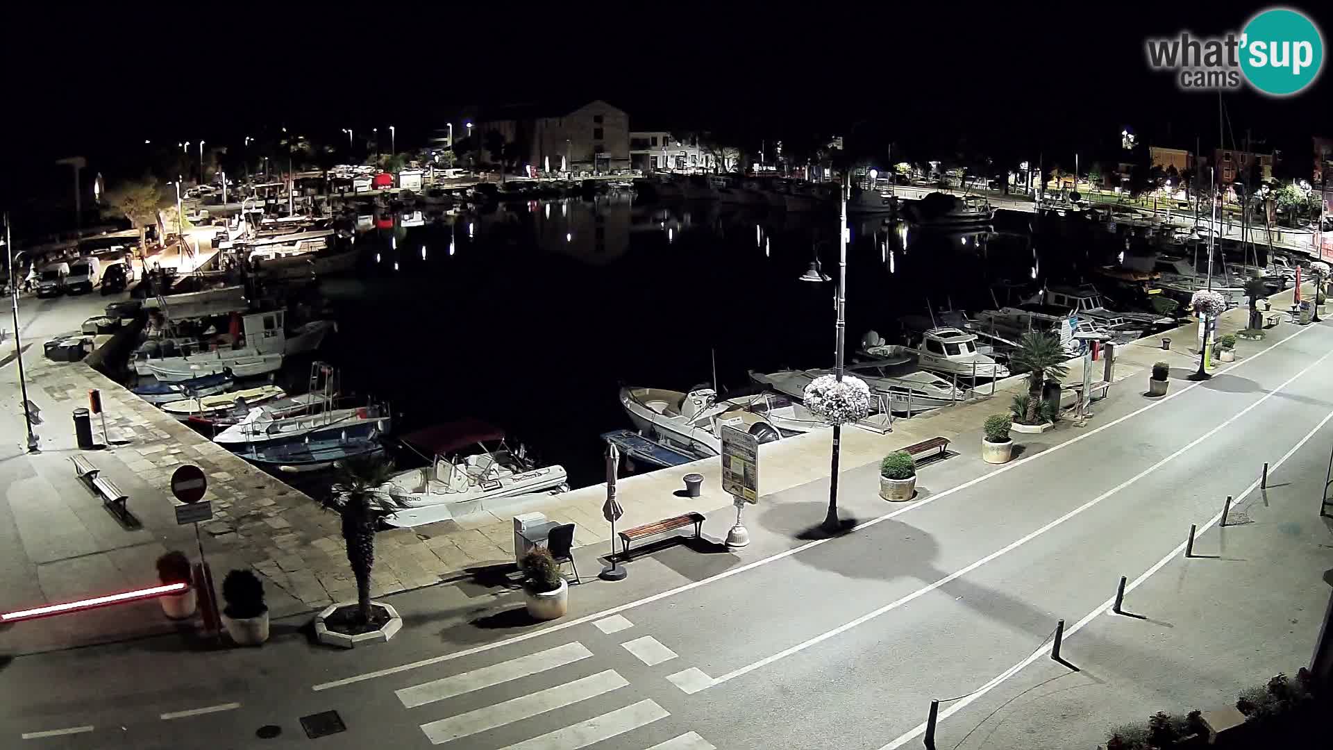 Novigrad webcam Mandrač | old marina – Istria