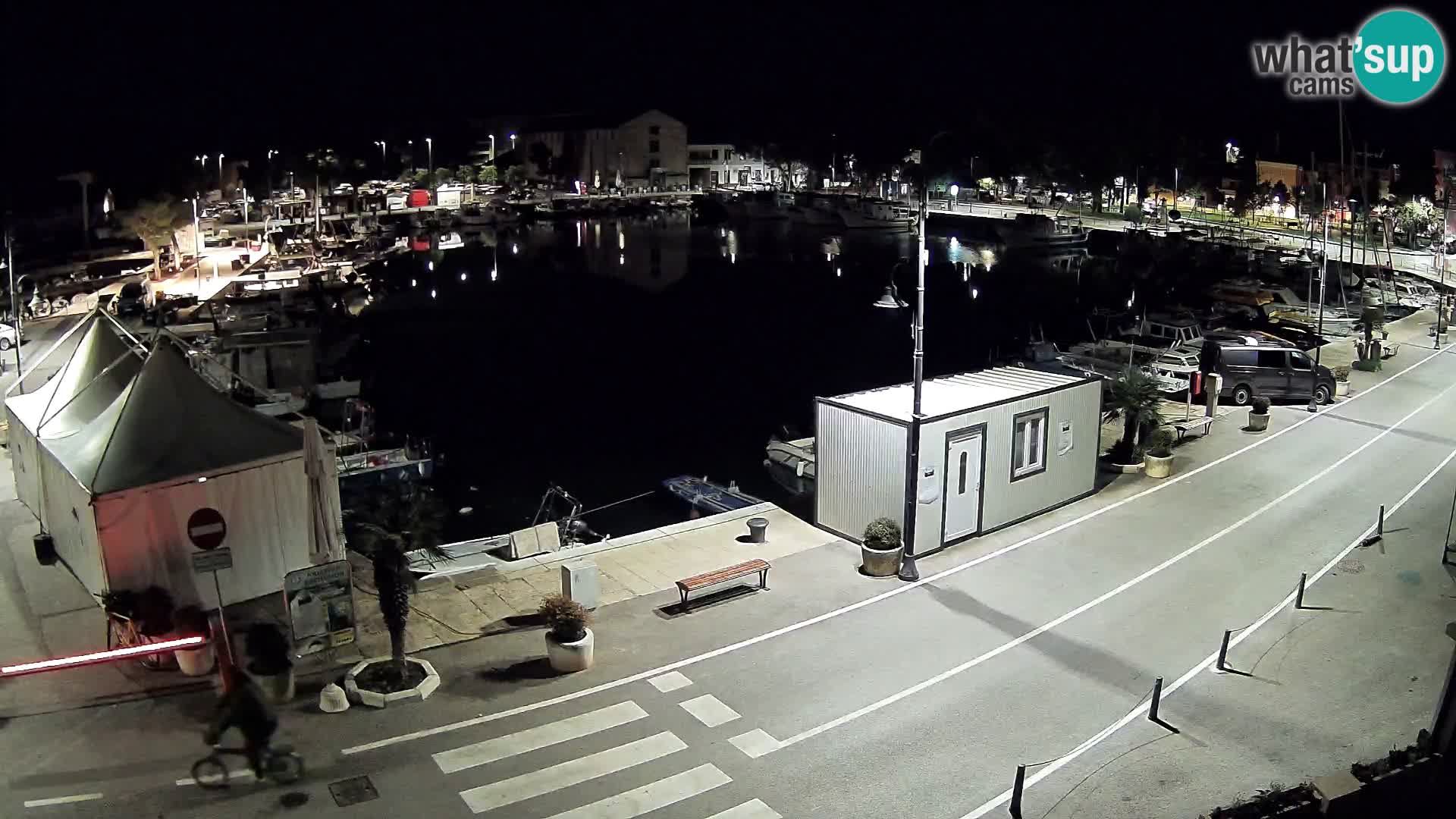 Novigrad webcam Mandrač | old marina – Istria