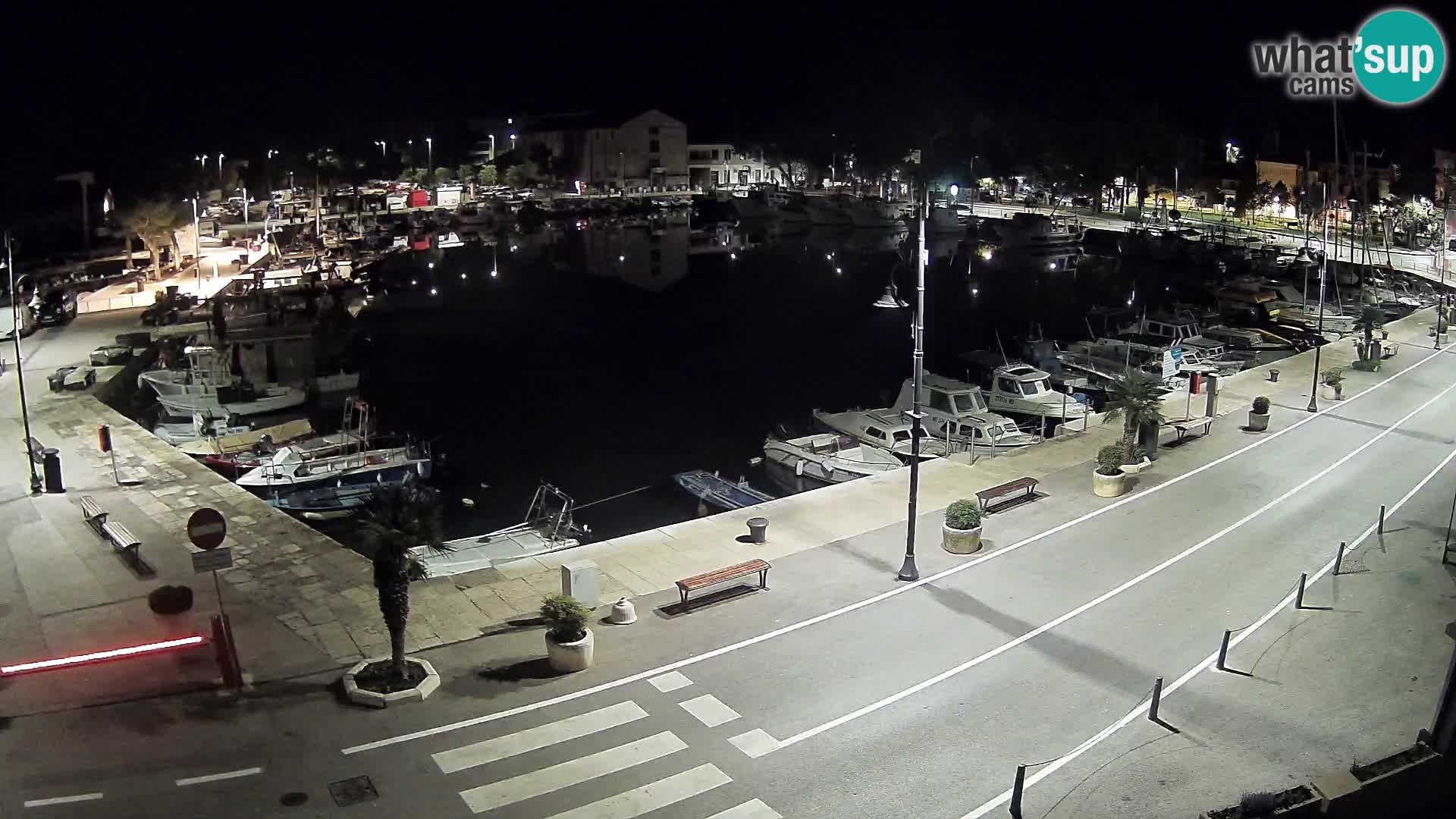 Novigrad webcam Mandrač | alten Hafen – Istrien