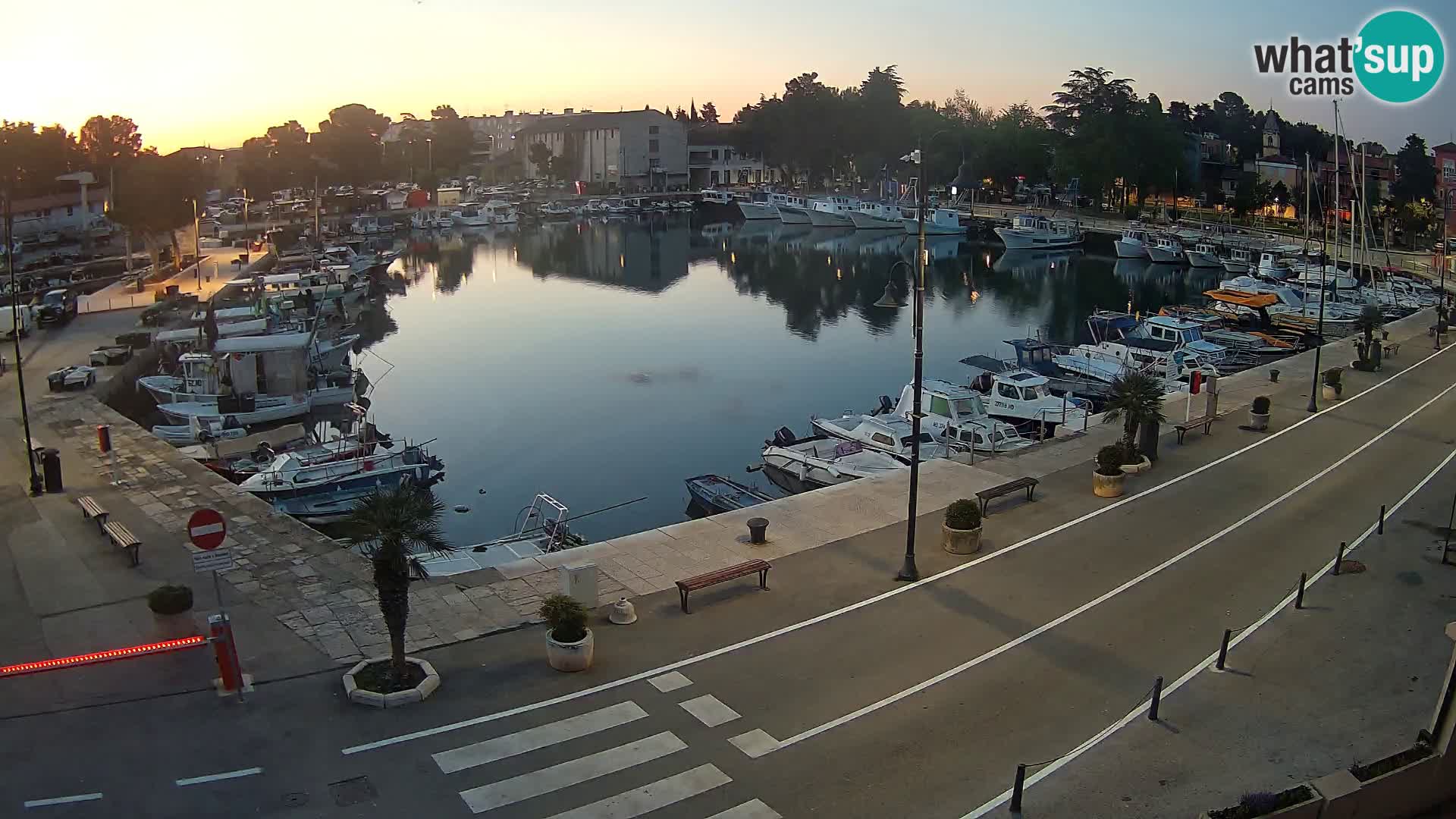 Novigrad webcam Mandrač | Cittanova in Istria – Porto vecchio