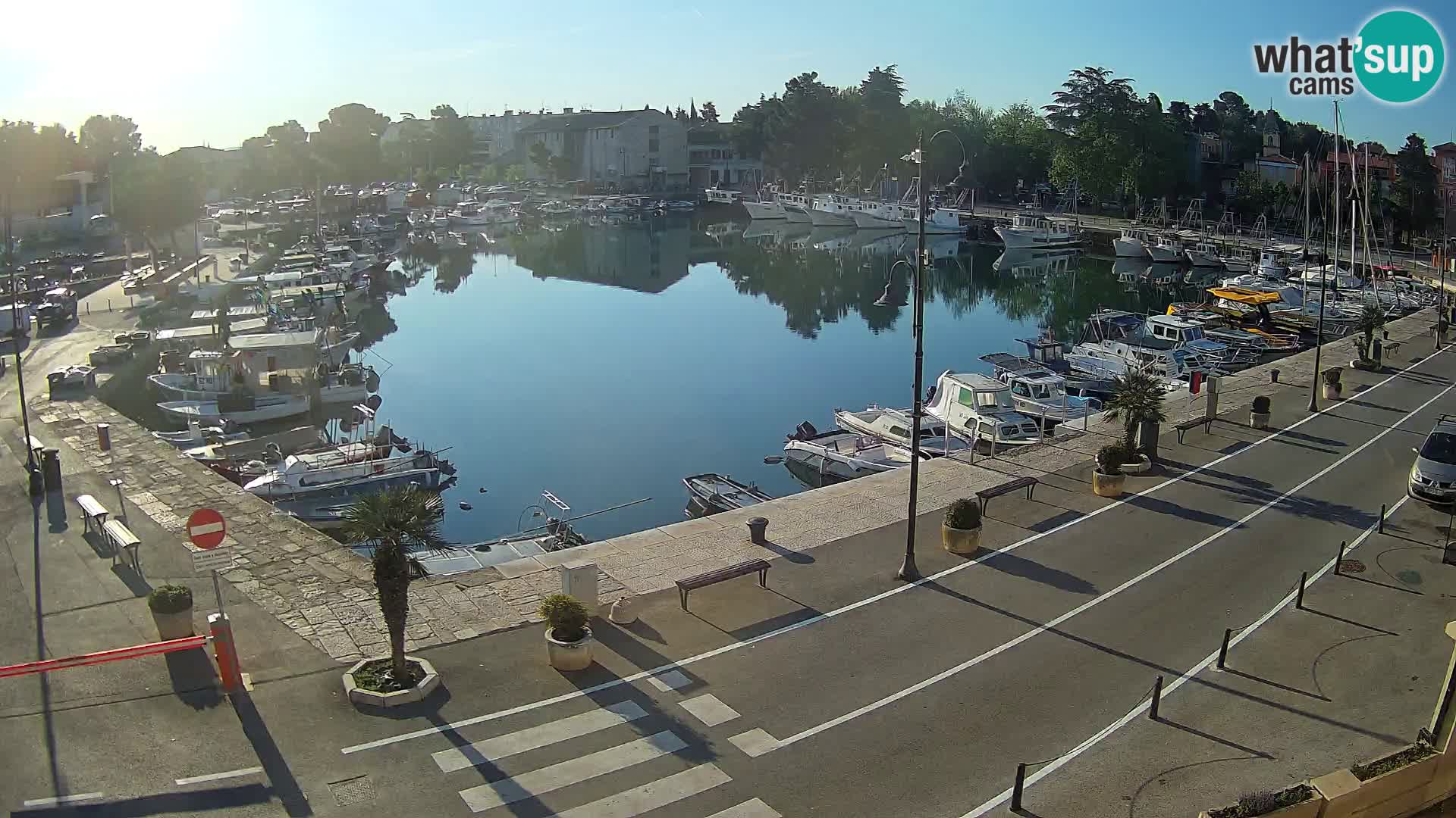 Novigrad webcam Mandrač | old marina – Istria