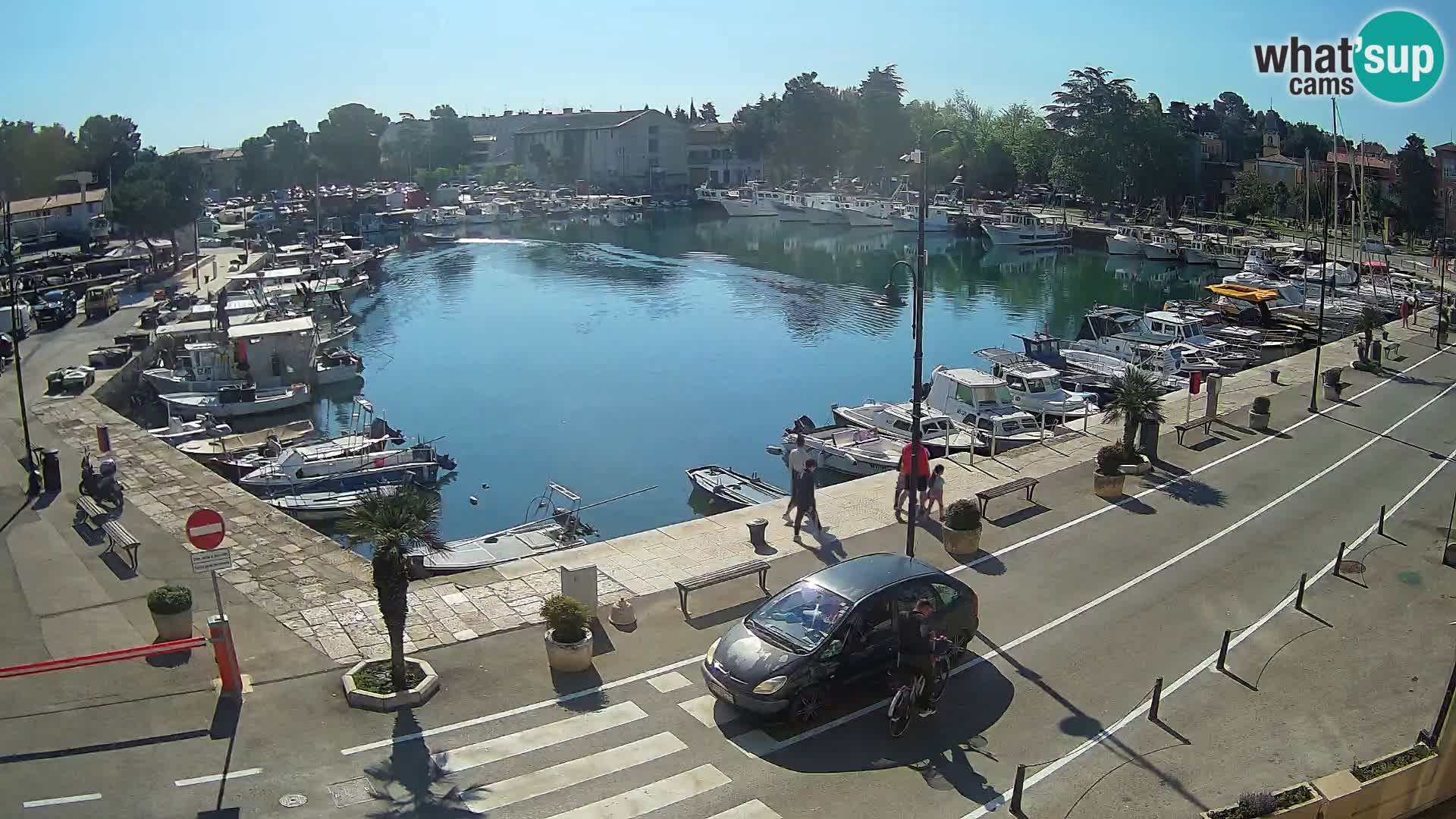 Novigrad webcam Mandrač | old marina – Istria