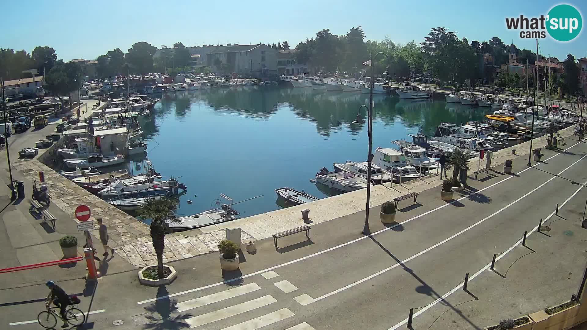 Novigrad webcam Mandrač | old marina – Istria
