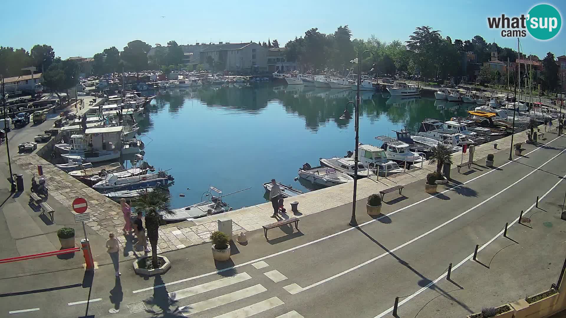 Novigrad webcam Mandrač | old marina – Istria