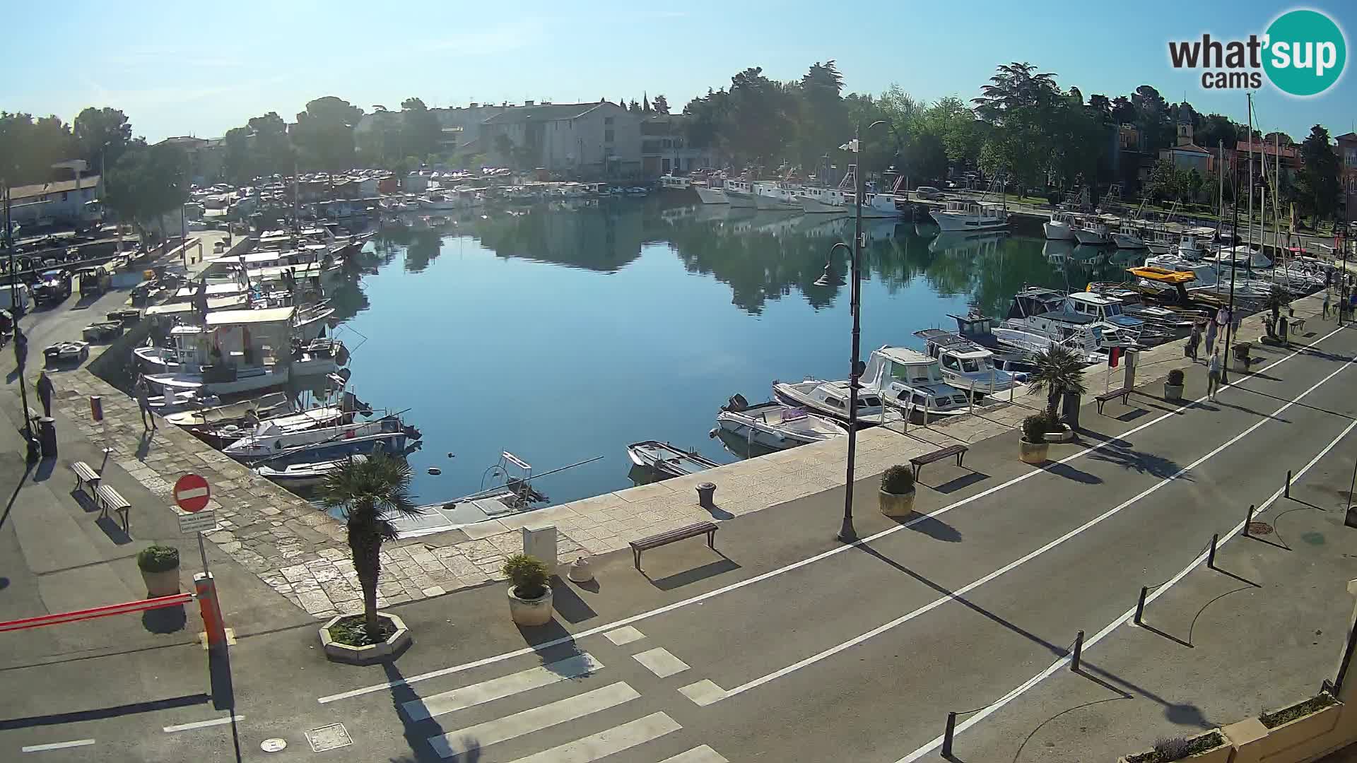 Novigrad webcam Mandrač | old marina – Istria