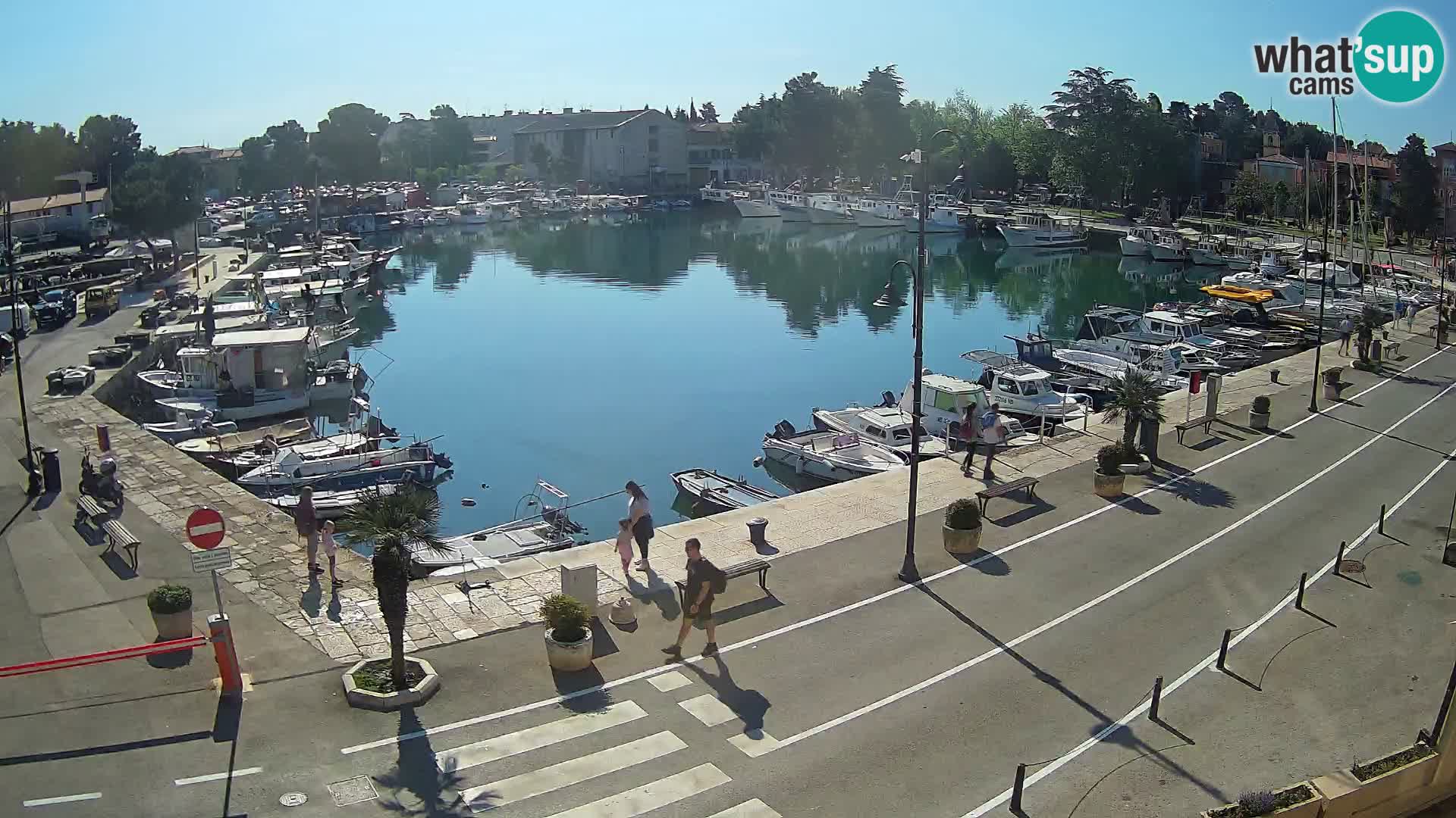 Novigrad webcam Mandrač | old marina – Istria