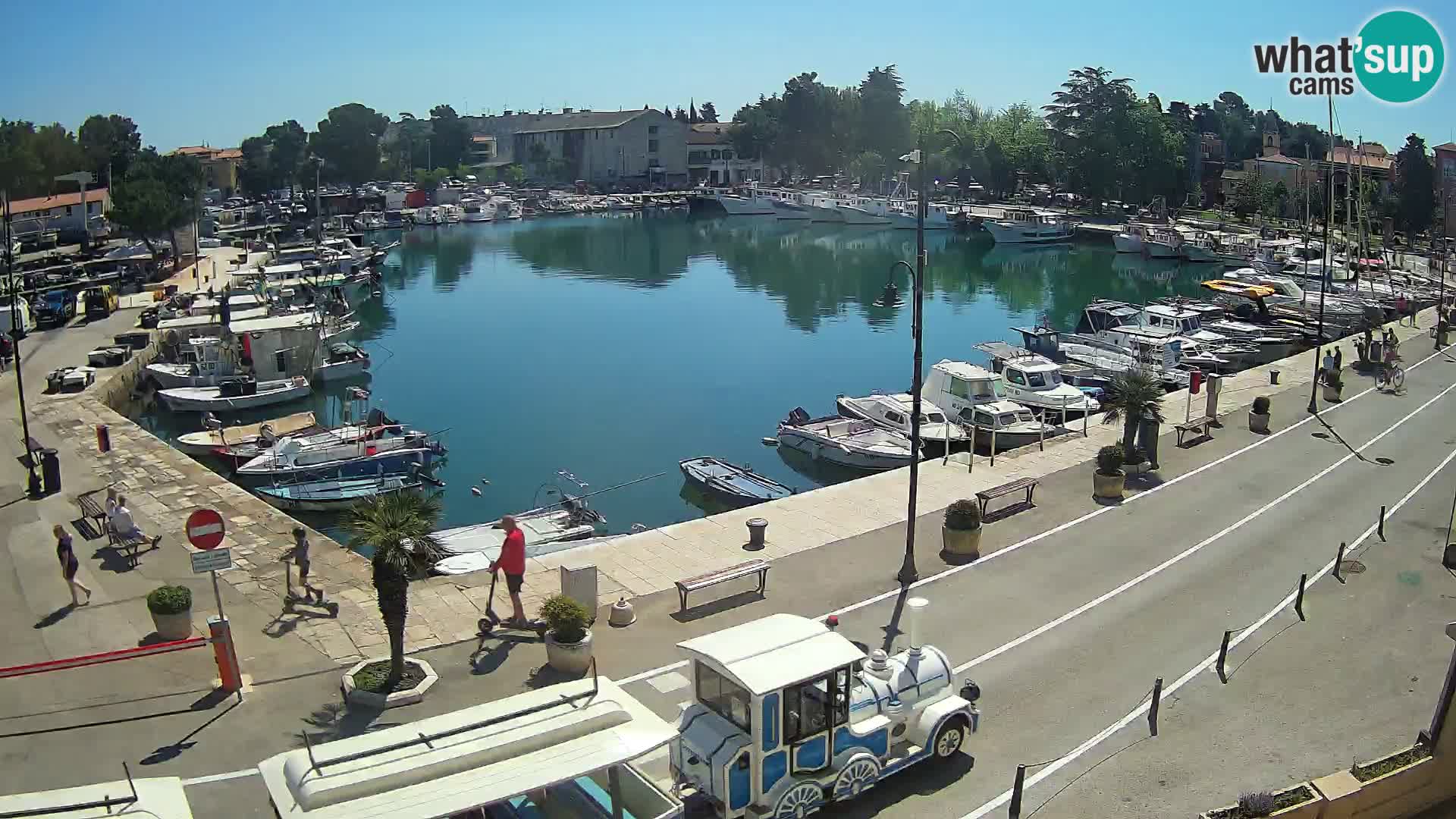Novigrad webcam Mandrač | old marina – Istria