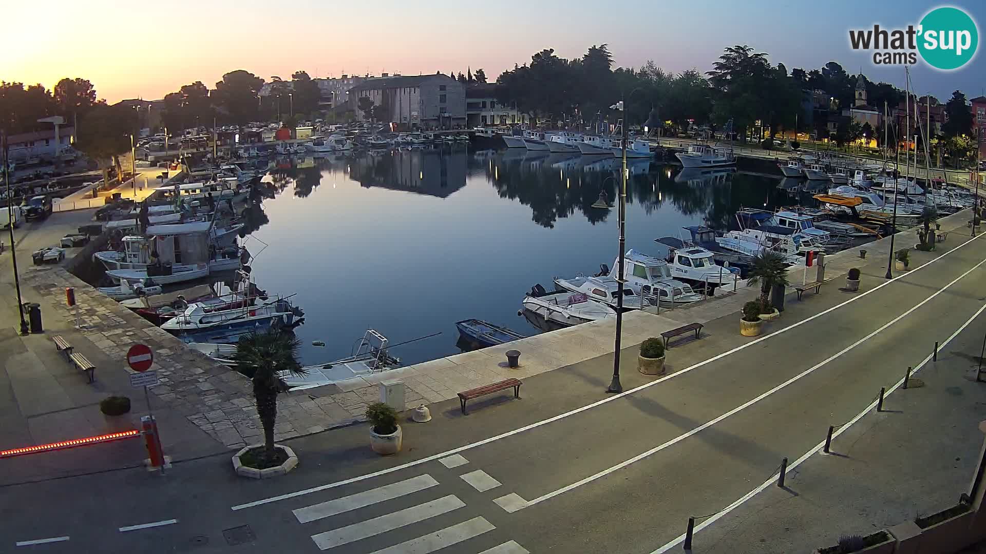 Novigrad webcam Mandrač | old marina – Istria