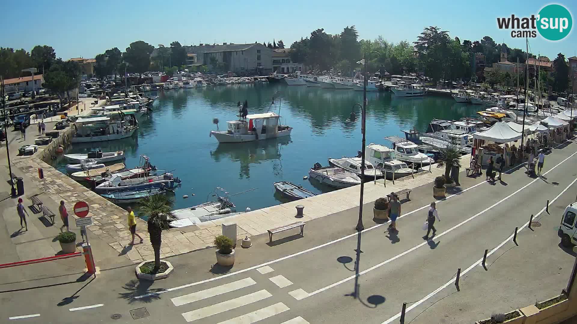 Novigrad webcam Mandrač | old marina – Istria