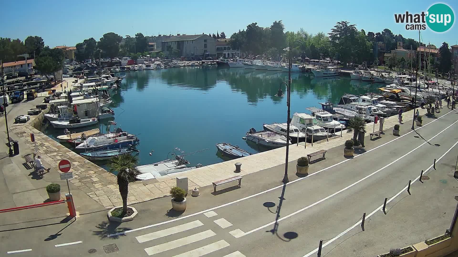 Novigrad webcam Mandrač | old marina – Istria