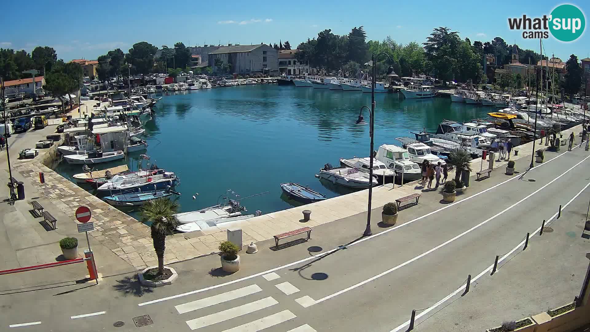 Novigrad webcam Mandrač | old marina – Istria
