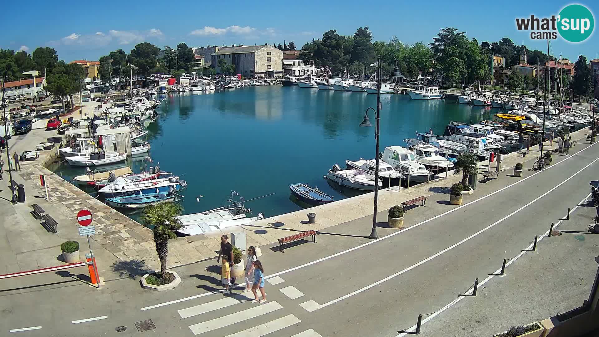 Novigrad webcam Mandrač | old marina – Istria