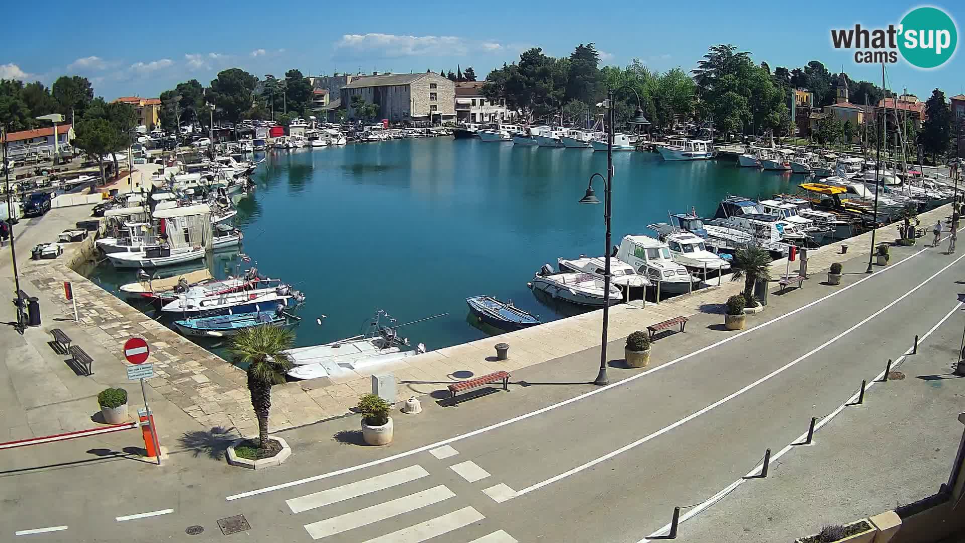 Novigrad webcam Mandrač | old marina – Istria