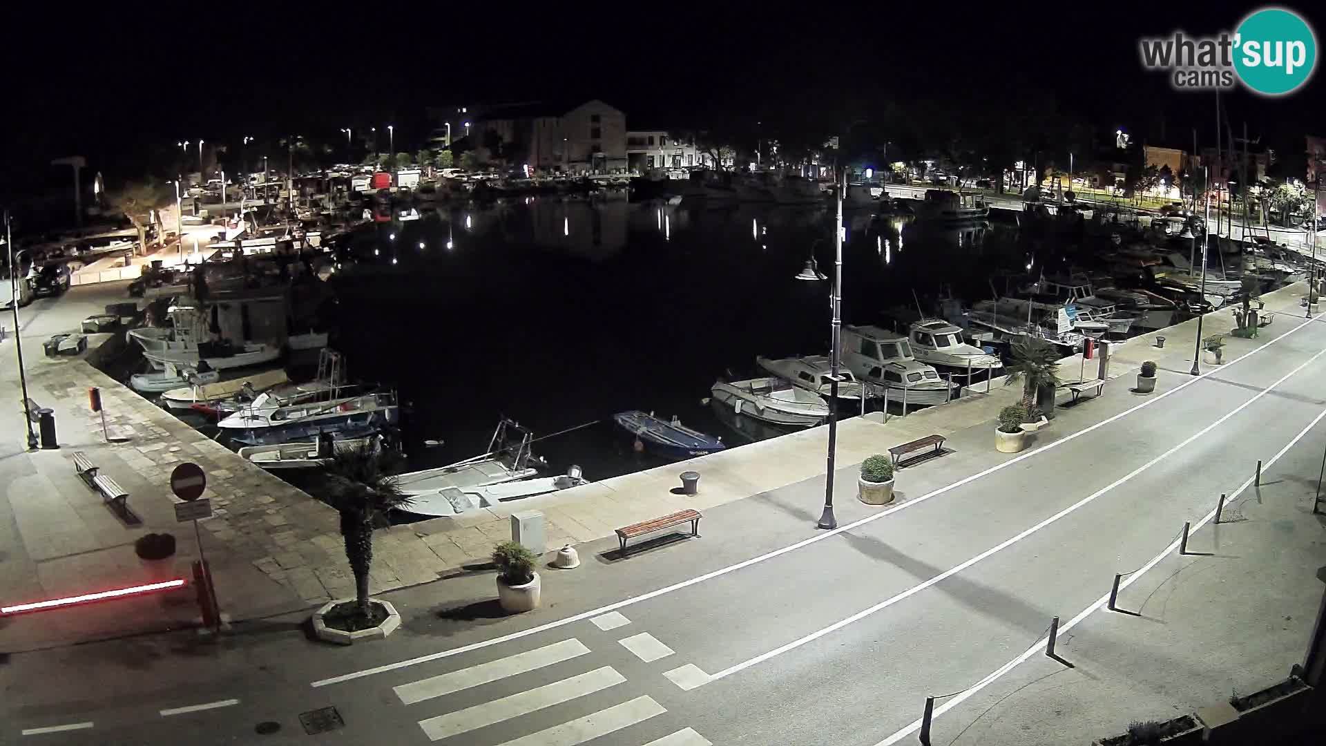 Novigrad webcam Mandrač | Cittanova in Istria – Porto vecchio