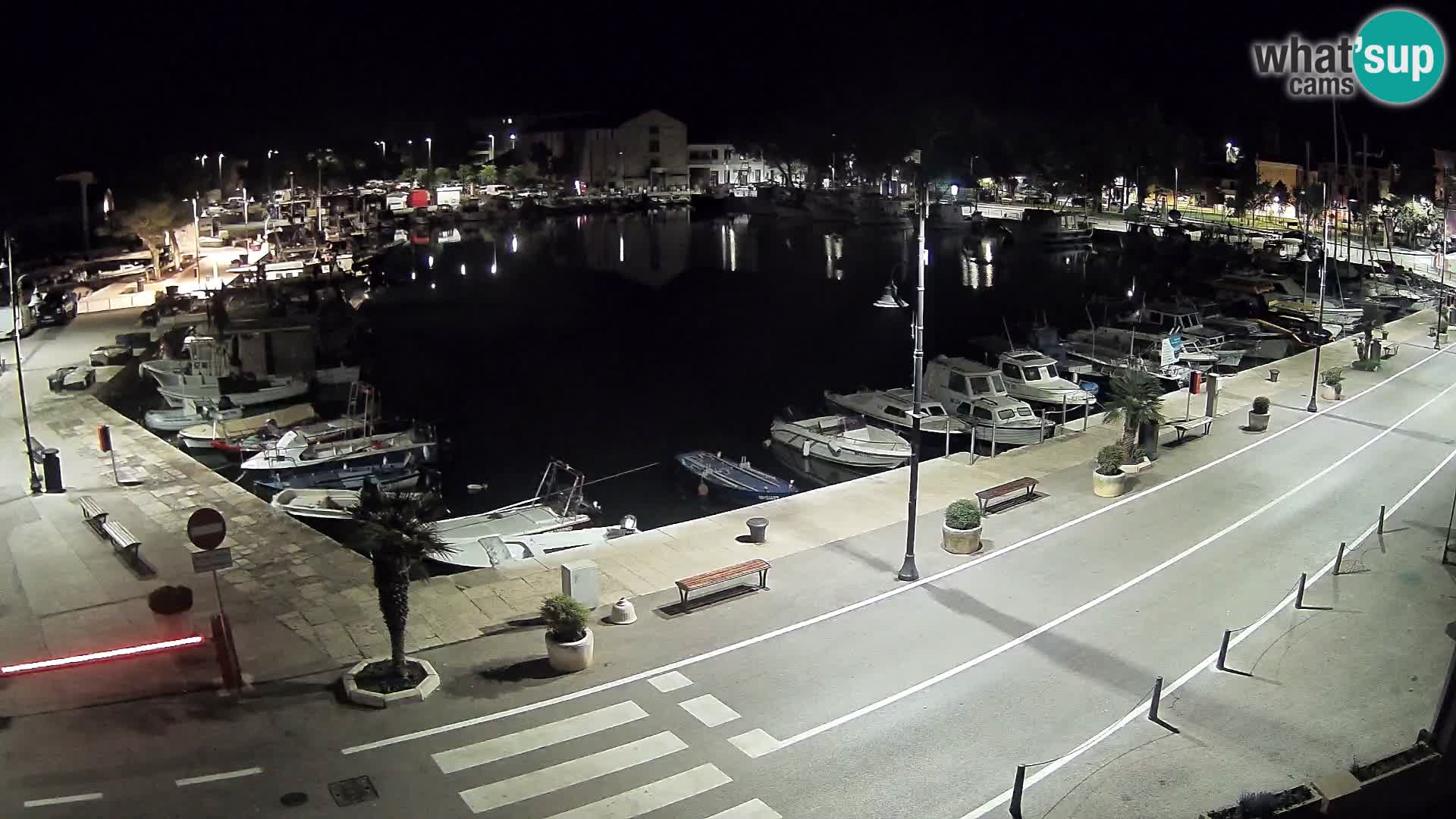 Novigrad webcam Mandrač | Cittanova in Istria – Porto vecchio
