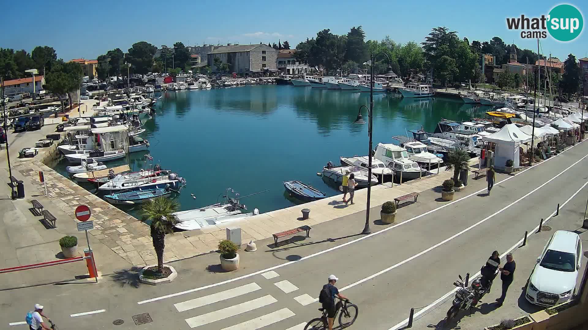 Novigrad webcam Mandrač | old marina – Istria