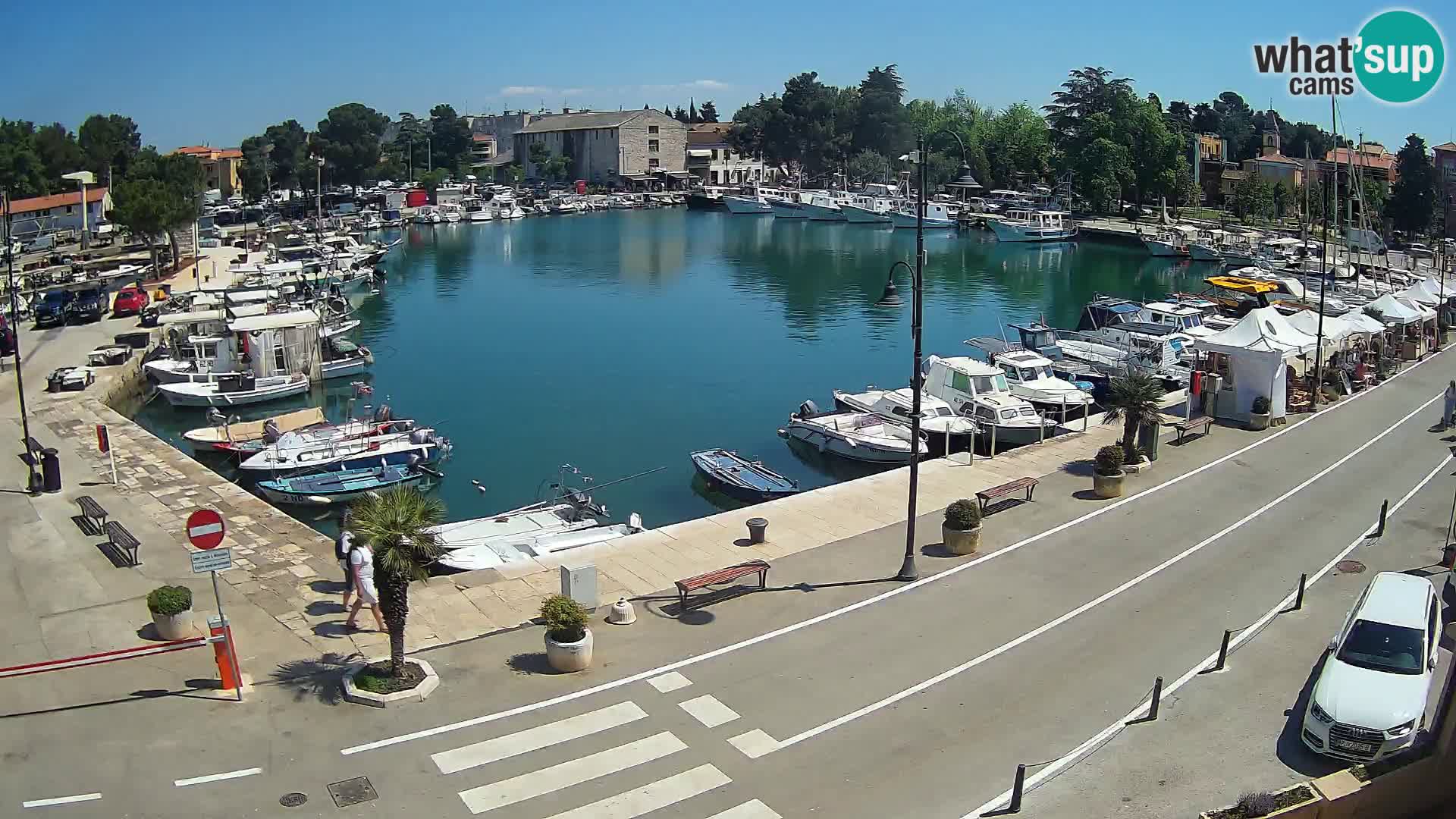 Novigrad webcam Mandrač | old marina – Istria