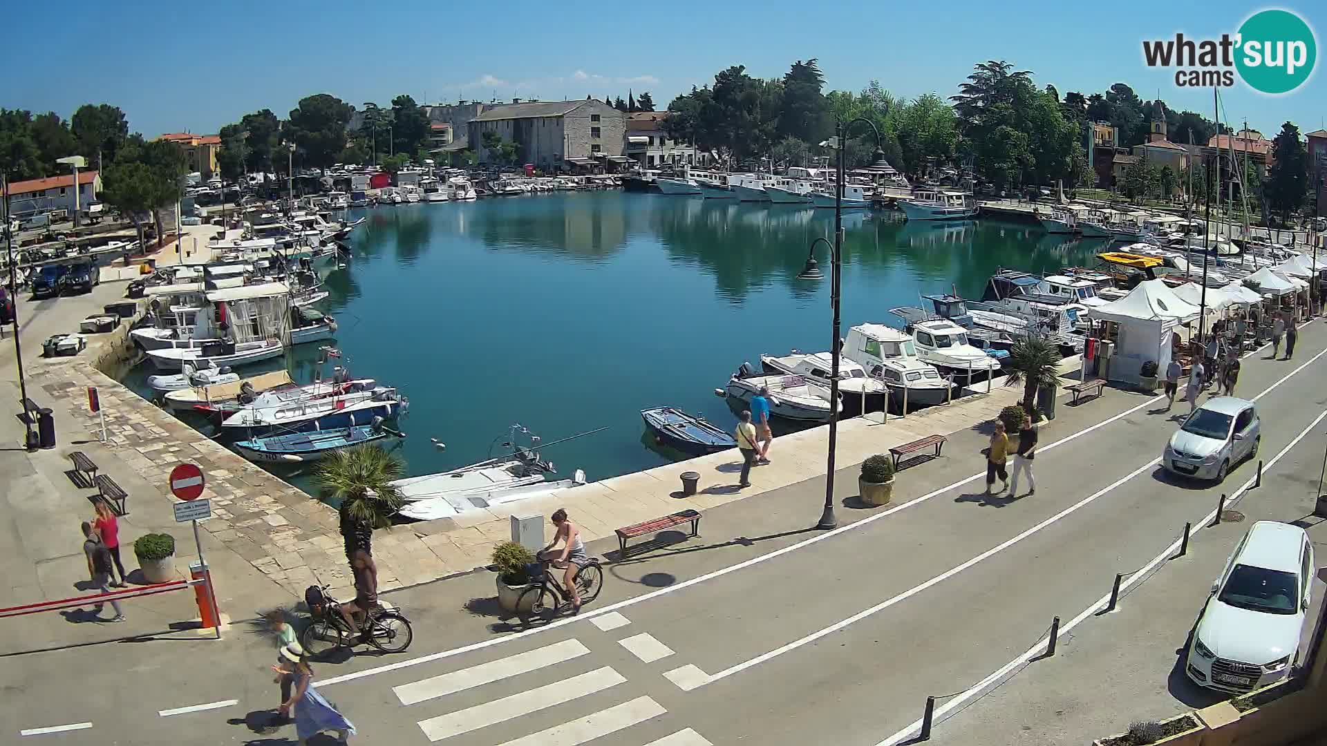 Novigrad webcam Mandrač | old marina – Istria