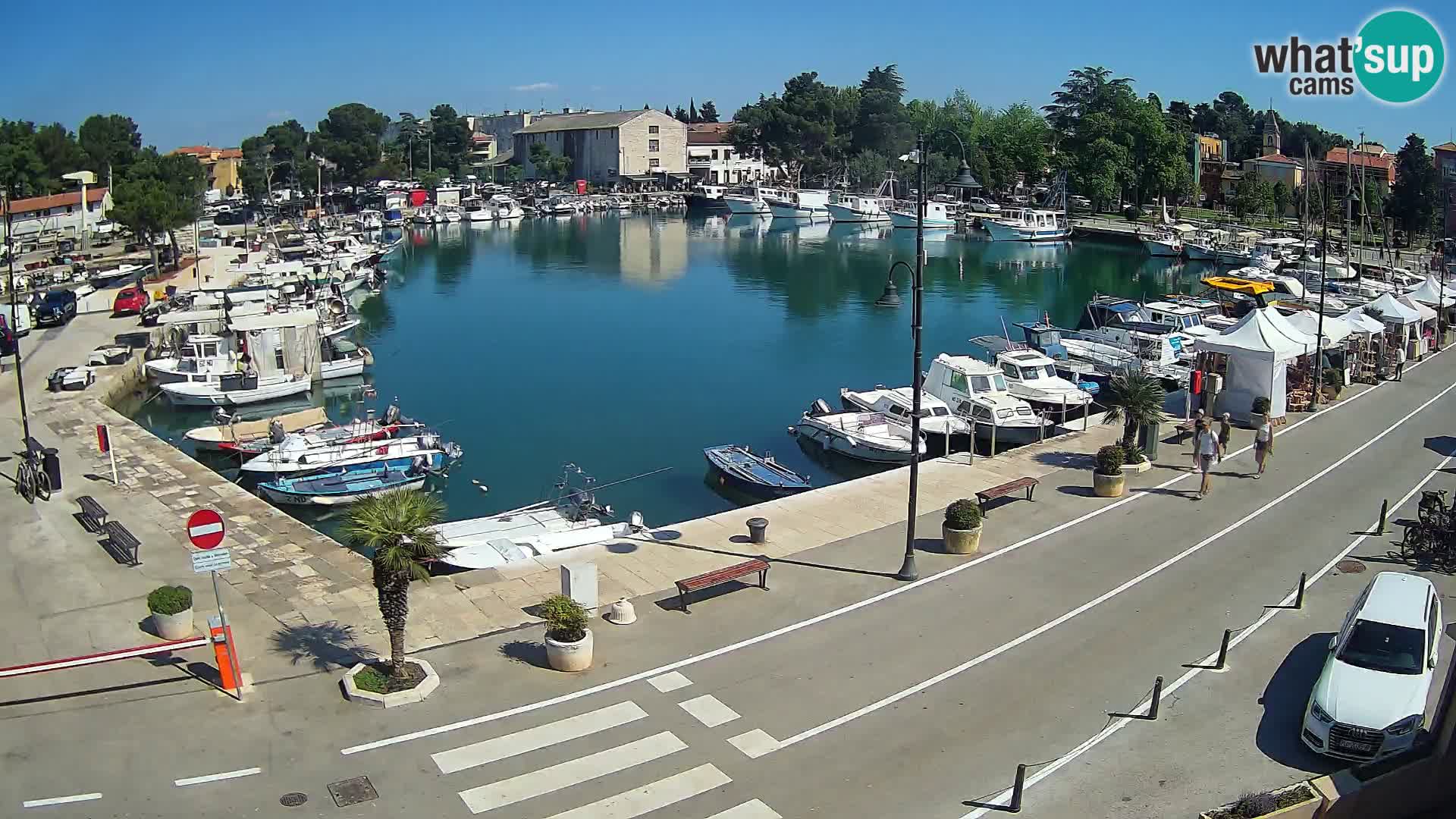 Novigrad webcam Mandrač | old marina – Istria