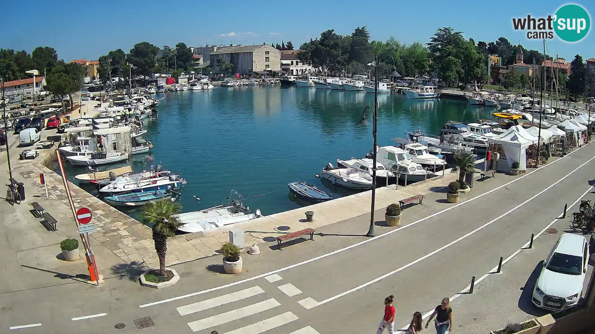 Novigrad webcam Mandrač | old marina – Istria