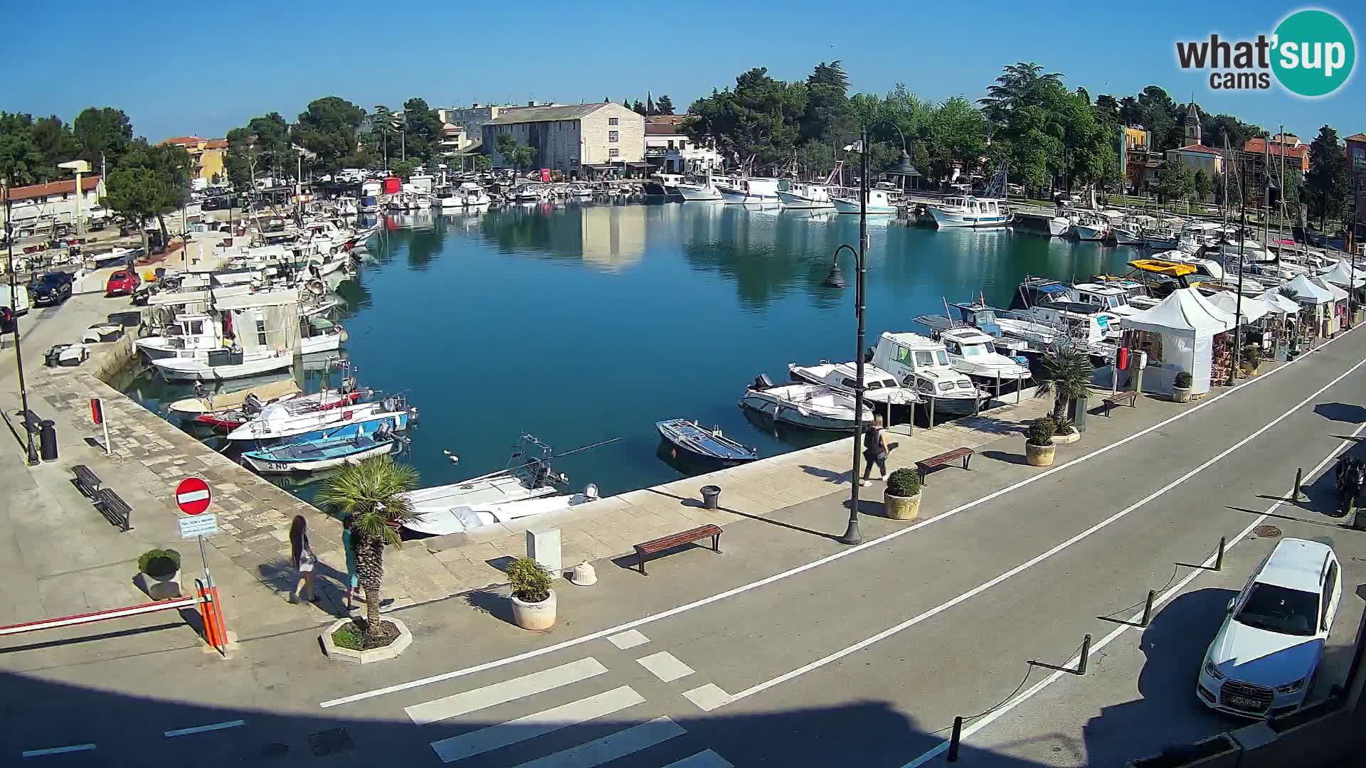 Novigrad webcam Mandrač | old marina – Istria