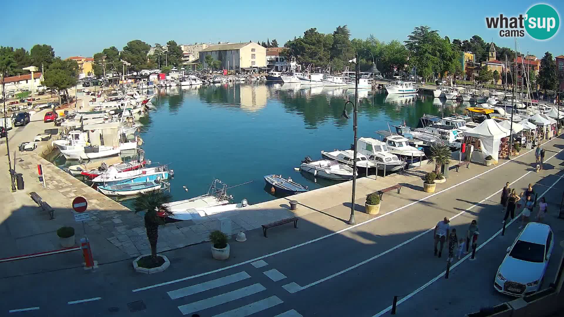 Novigrad webcam Mandrač | old marina – Istria