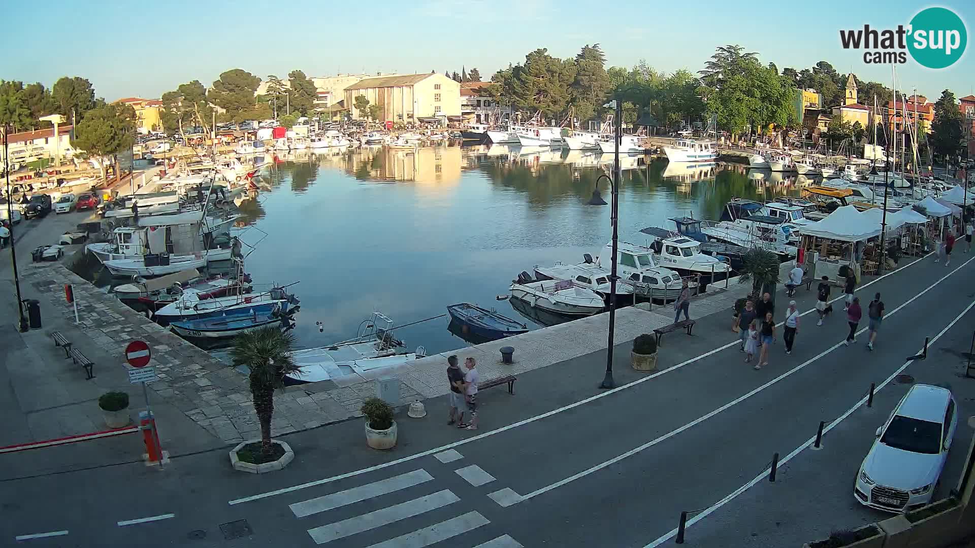 Novigrad webcam Mandrač | old marina – Istria
