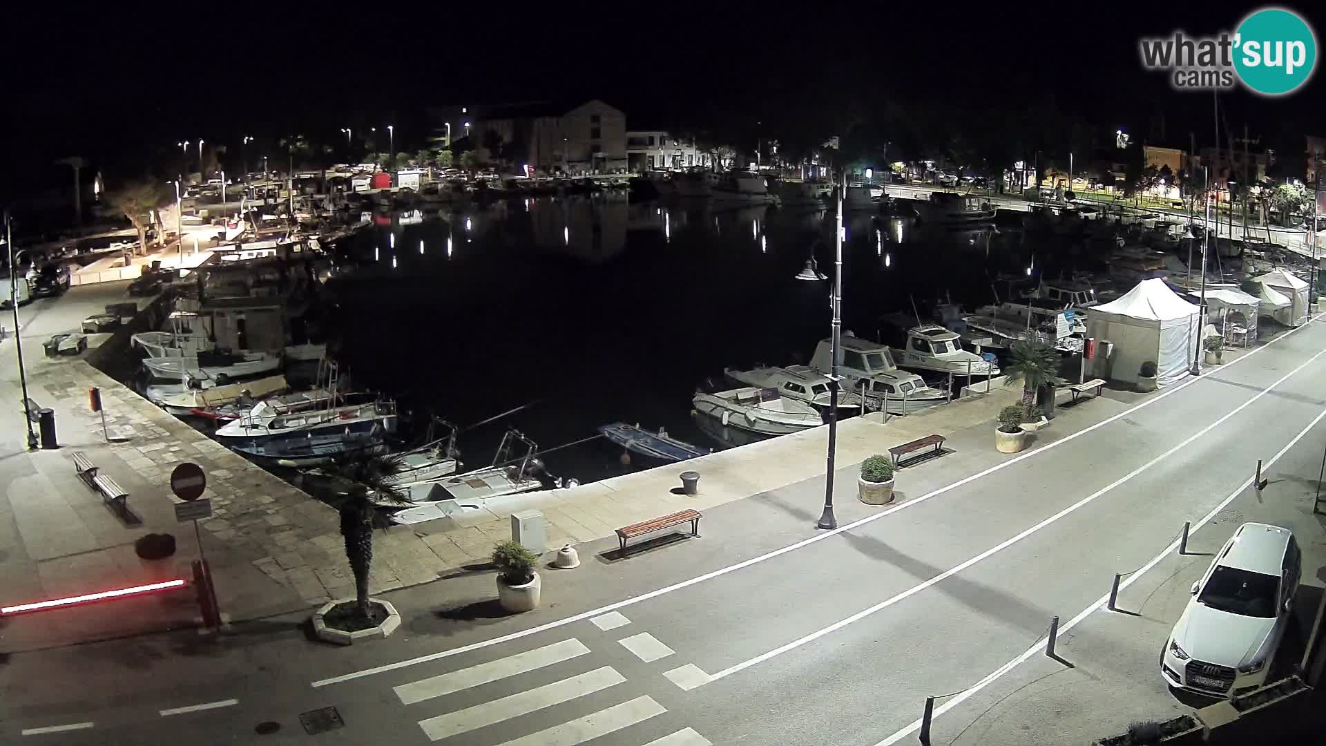 Novigrad webcam Mandrač | Cittanova in Istria – Porto vecchio