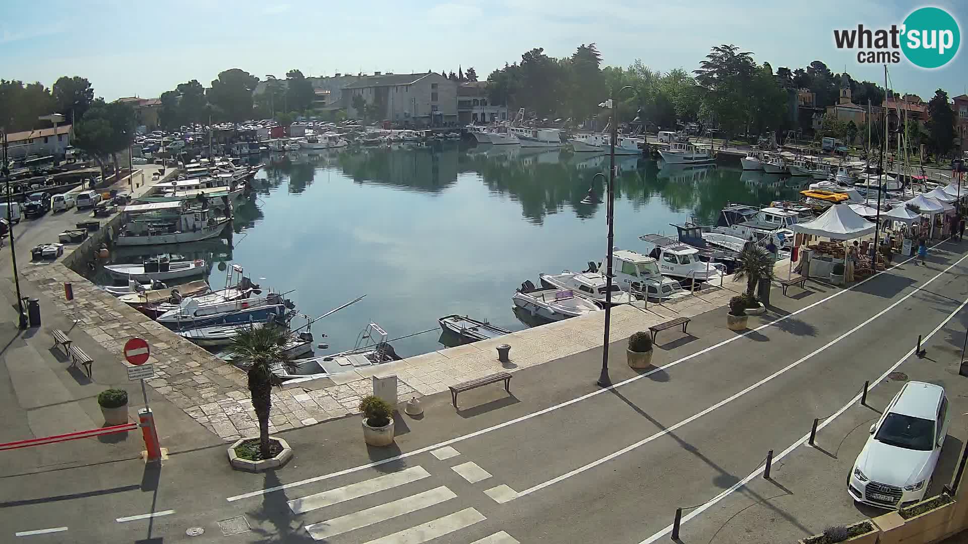 Novigrad webcam Mandrač | old marina – Istria
