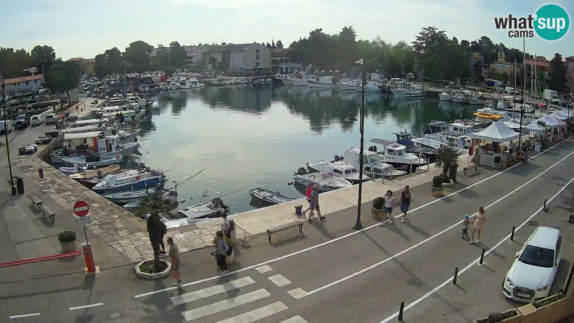 Novigrad webcam Mandrač | Cittanova in Istria – Porto vecchio