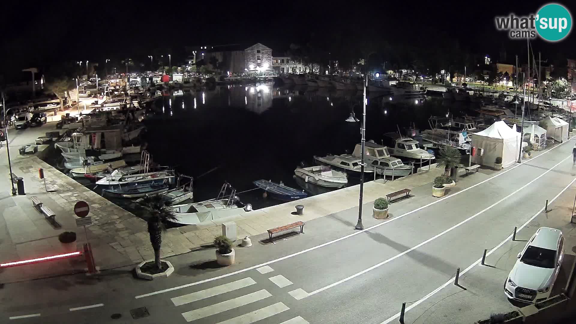 Novigrad webcam Mandrač | alten Hafen – Istrien