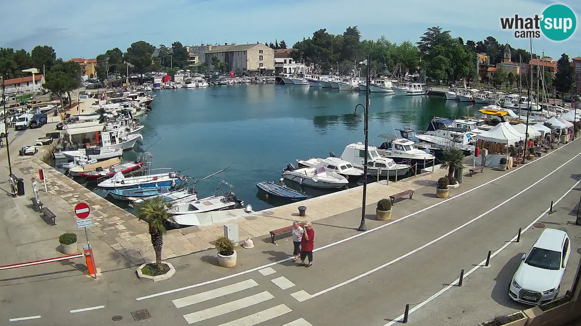 Novigrad webcam Mandrač | old marina – Istria