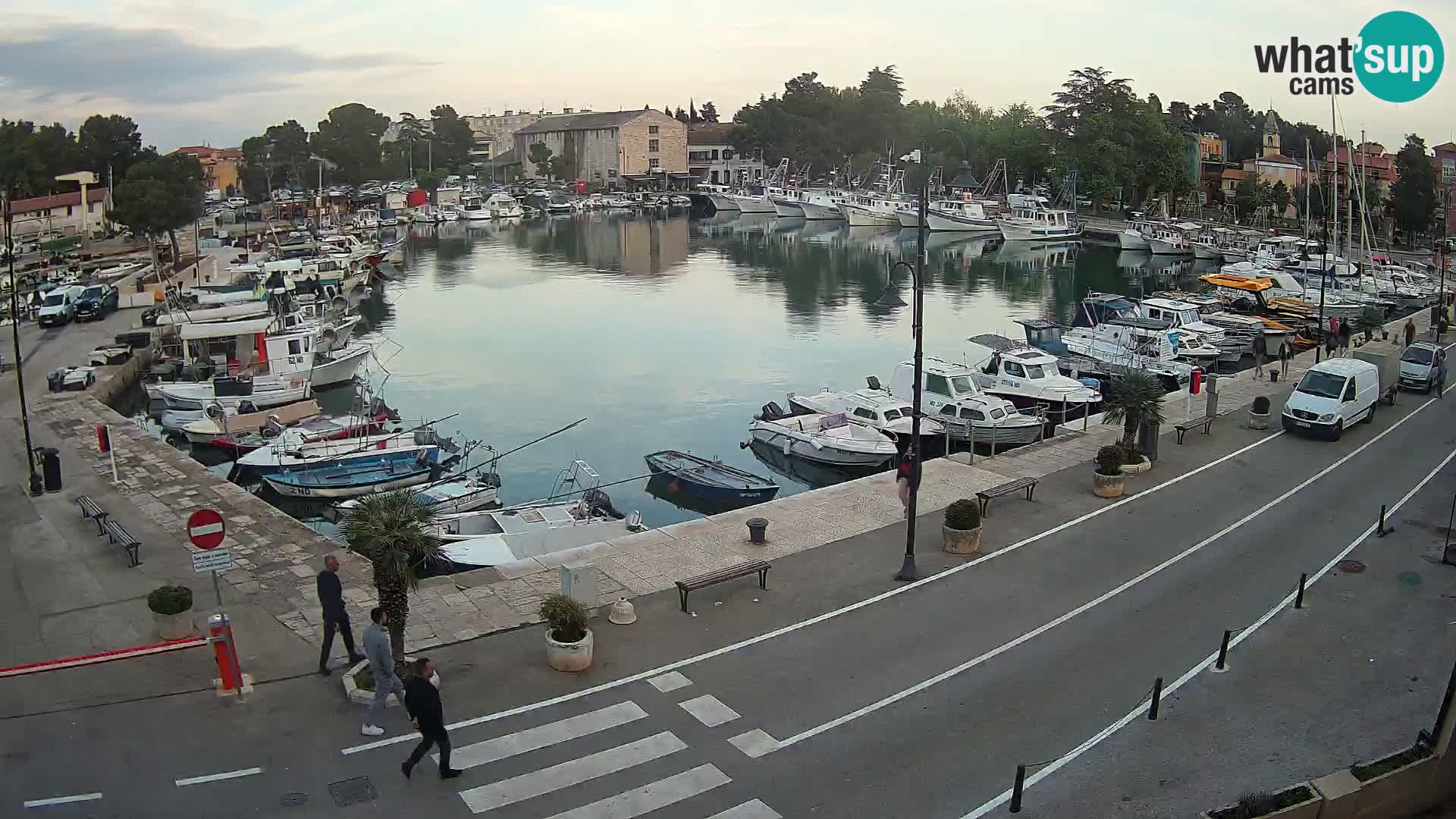 Novigrad webcam Mandrač | old marina – Istria