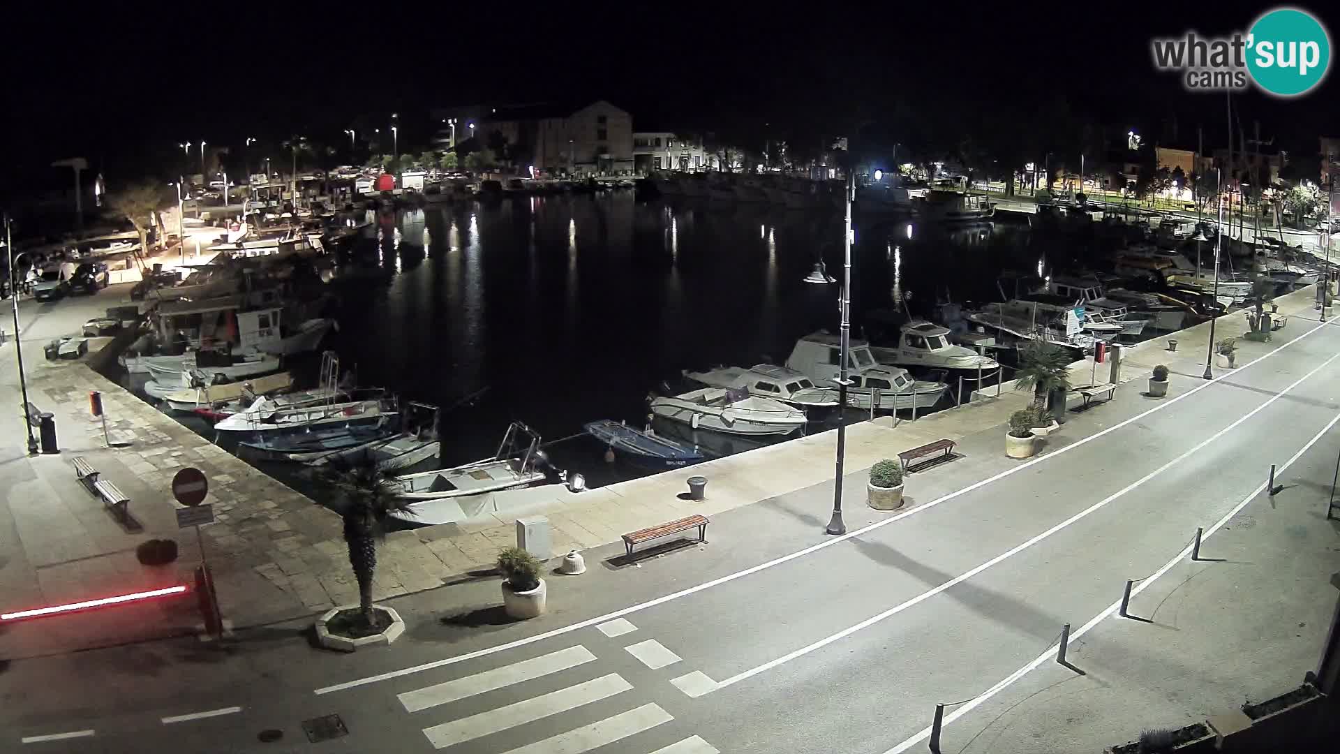 Novigrad webcam – old marina “Mandrač”