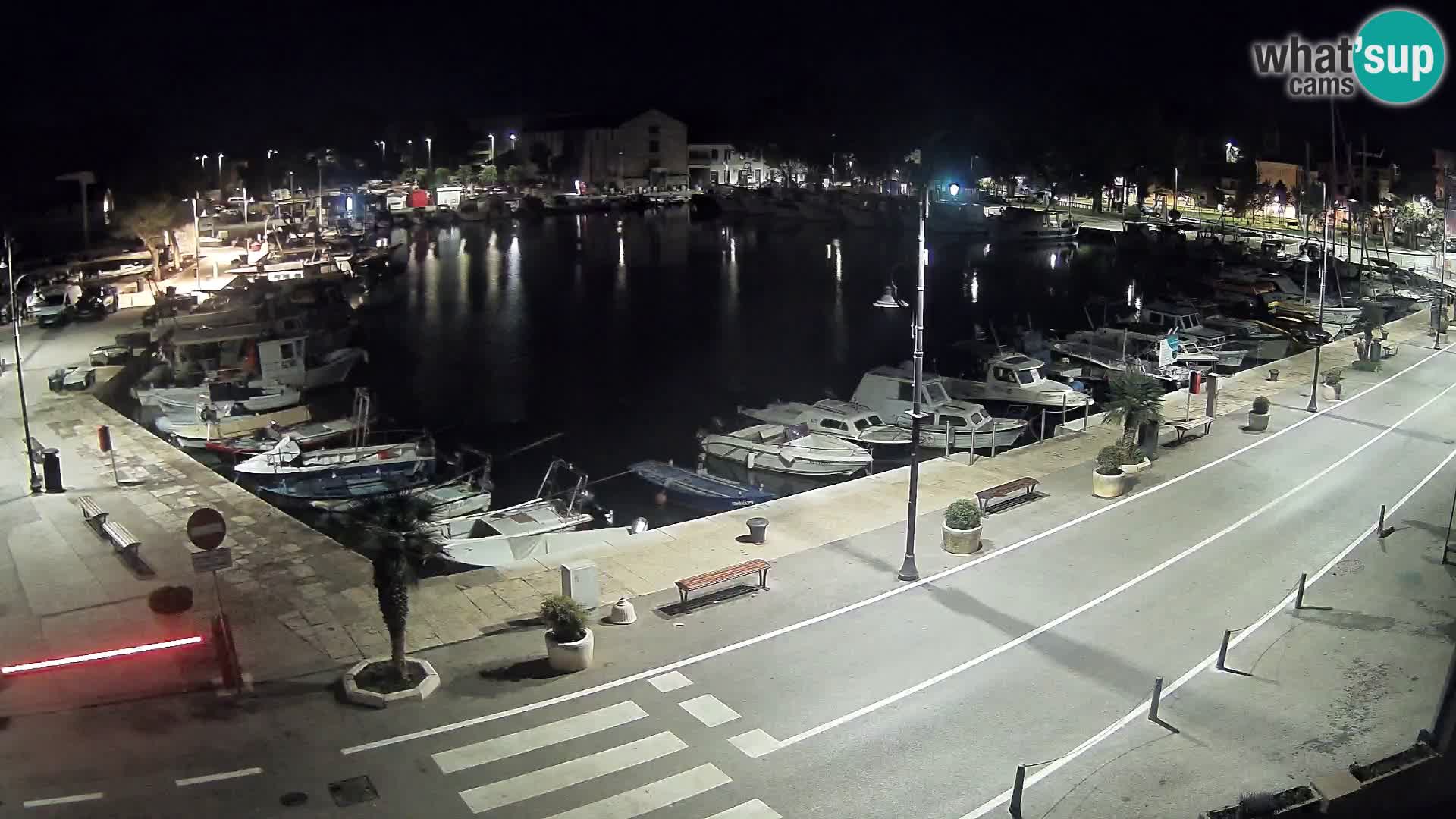 Novigrad webcam Mandrač | alten Hafen – Istrien