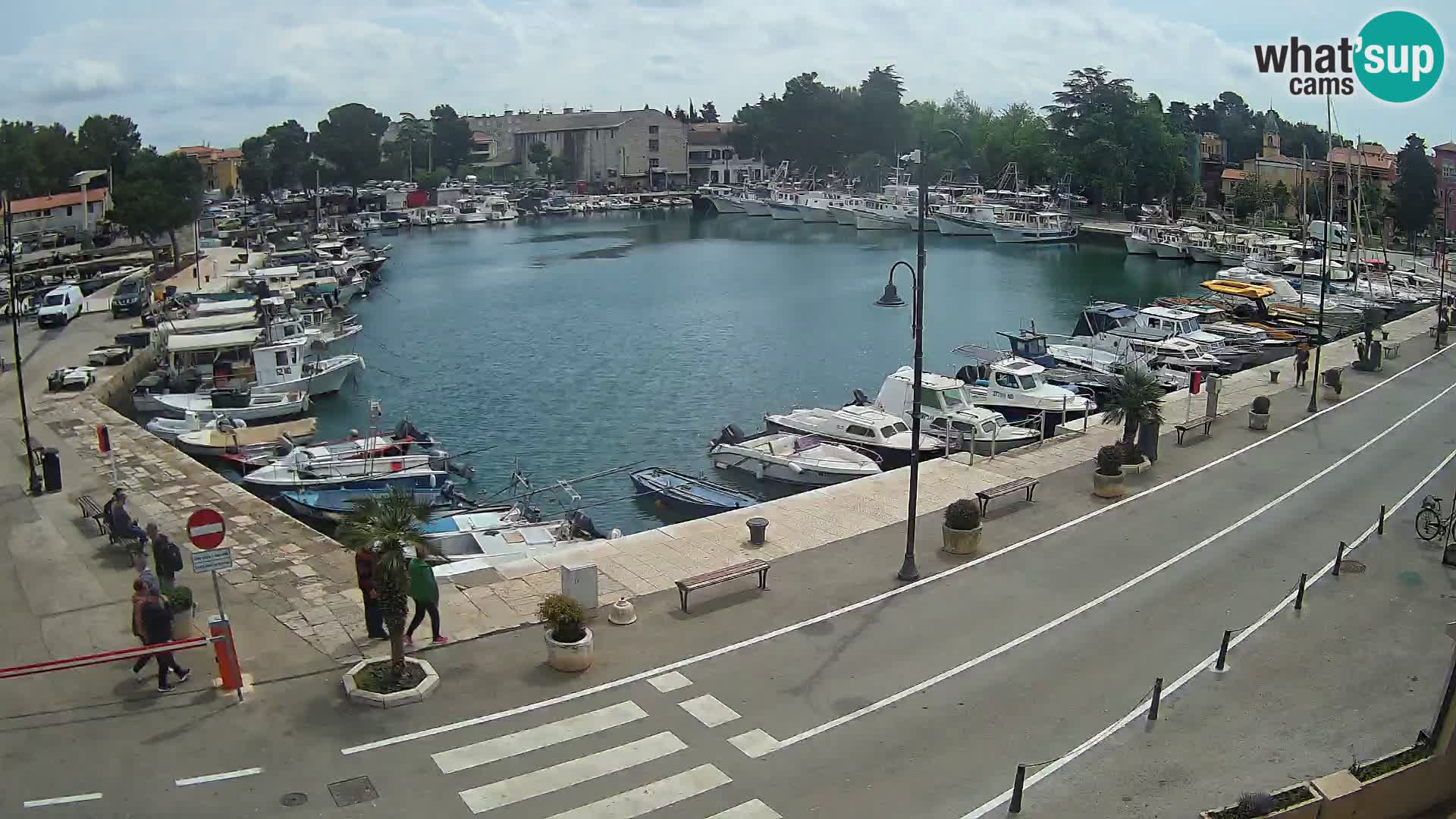 Novigrad webcam – old marina “Mandrač”