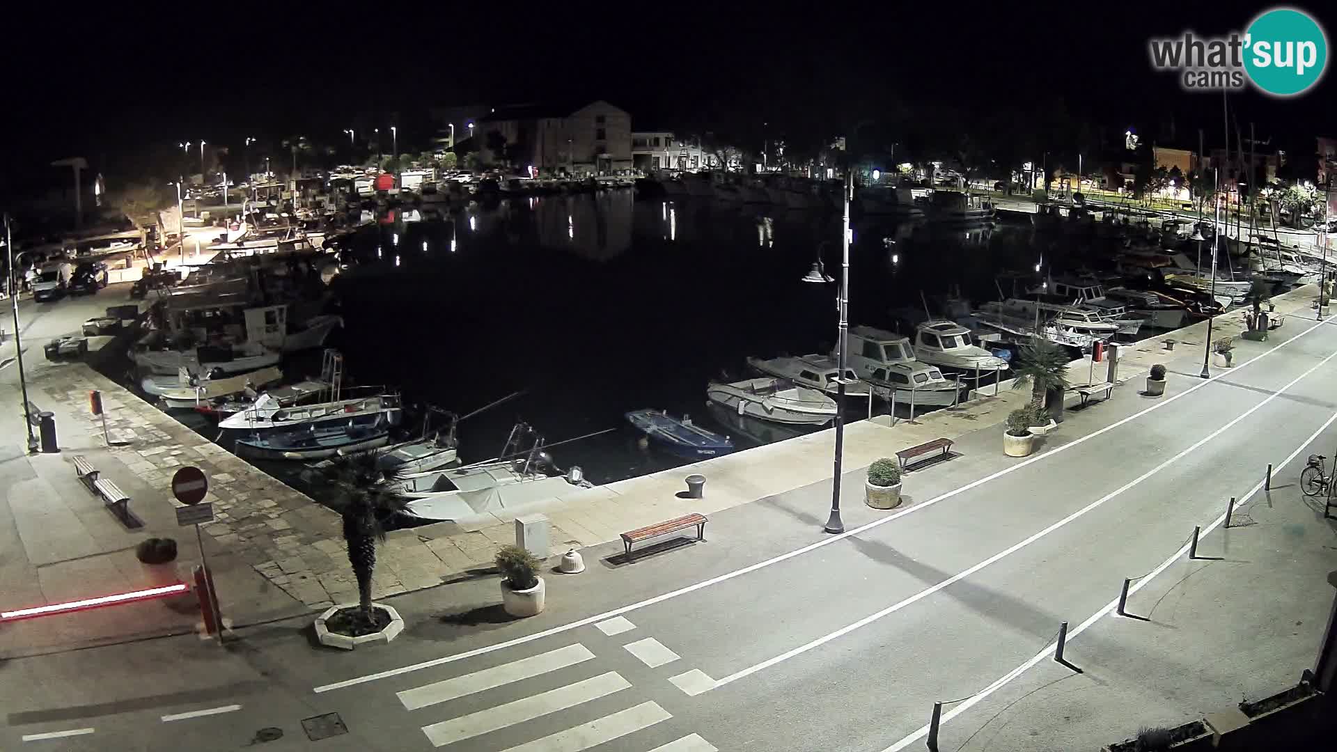 Novigrad webcam Mandrač | Cittanova in Istria – Porto vecchio