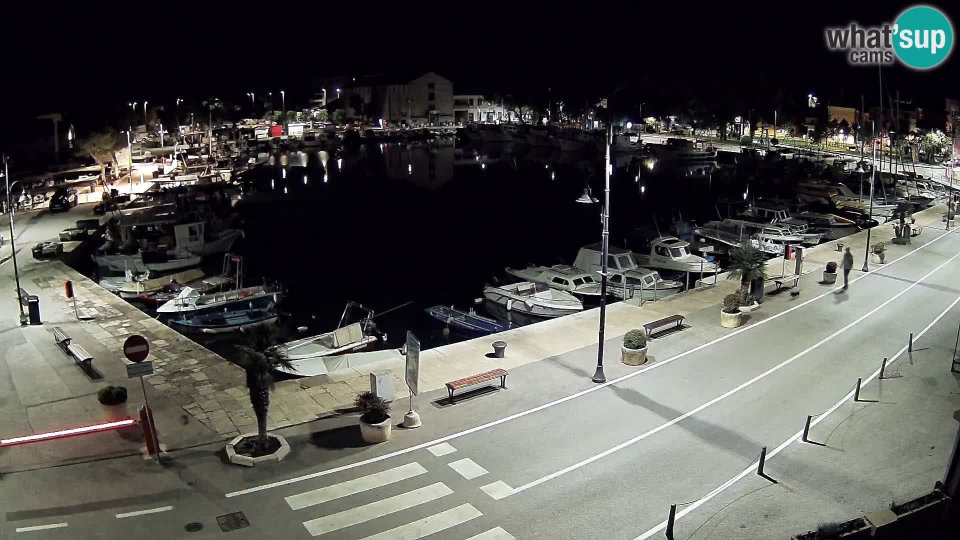 Novigrad webcam – old marina “Mandrač”