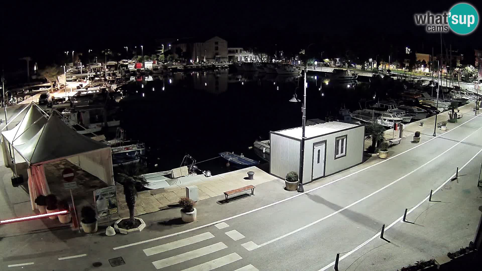 Novigrad webcam Mandrač | old marina – Istria